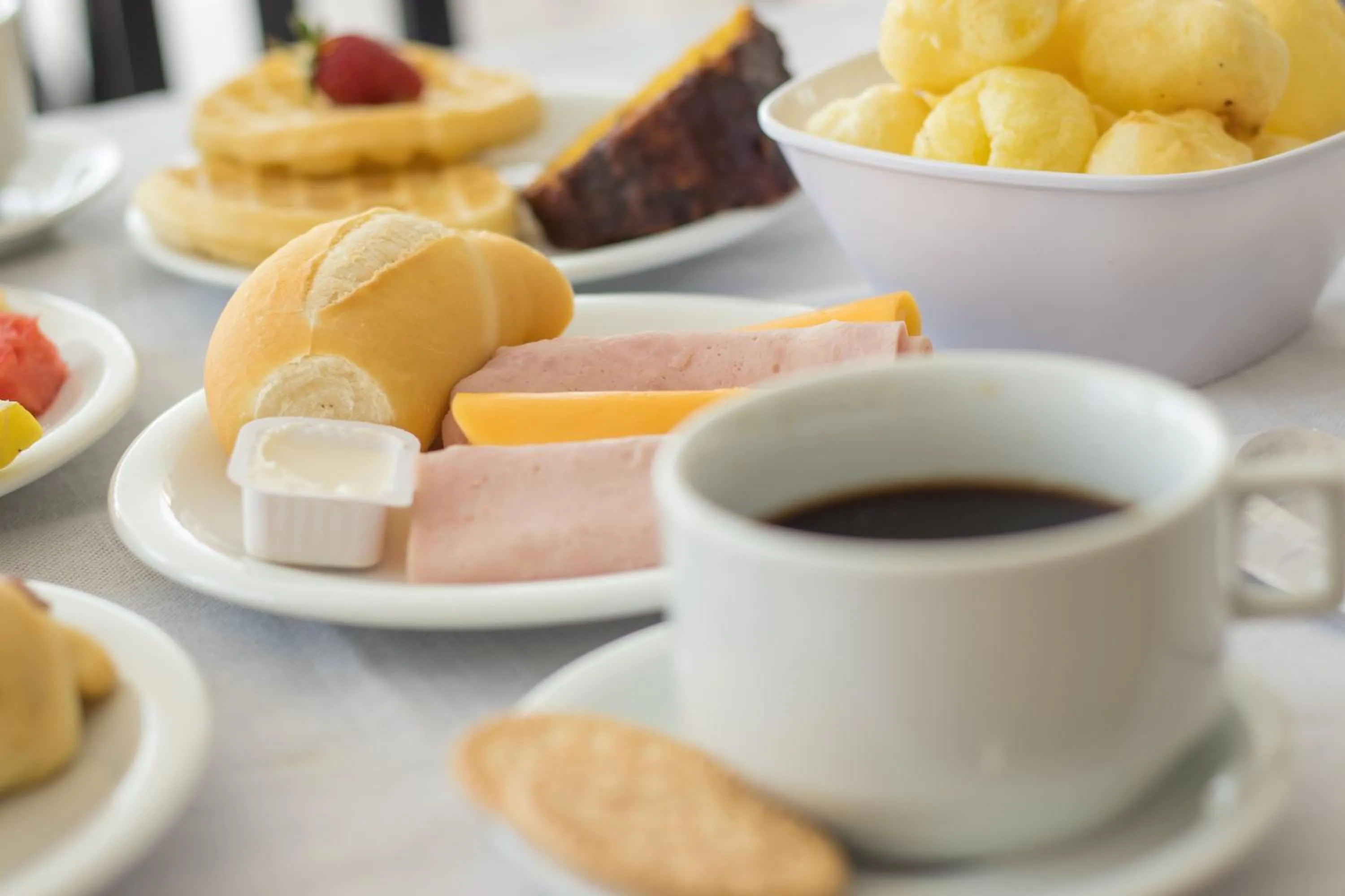 Buffet breakfast in Hotel Rexton