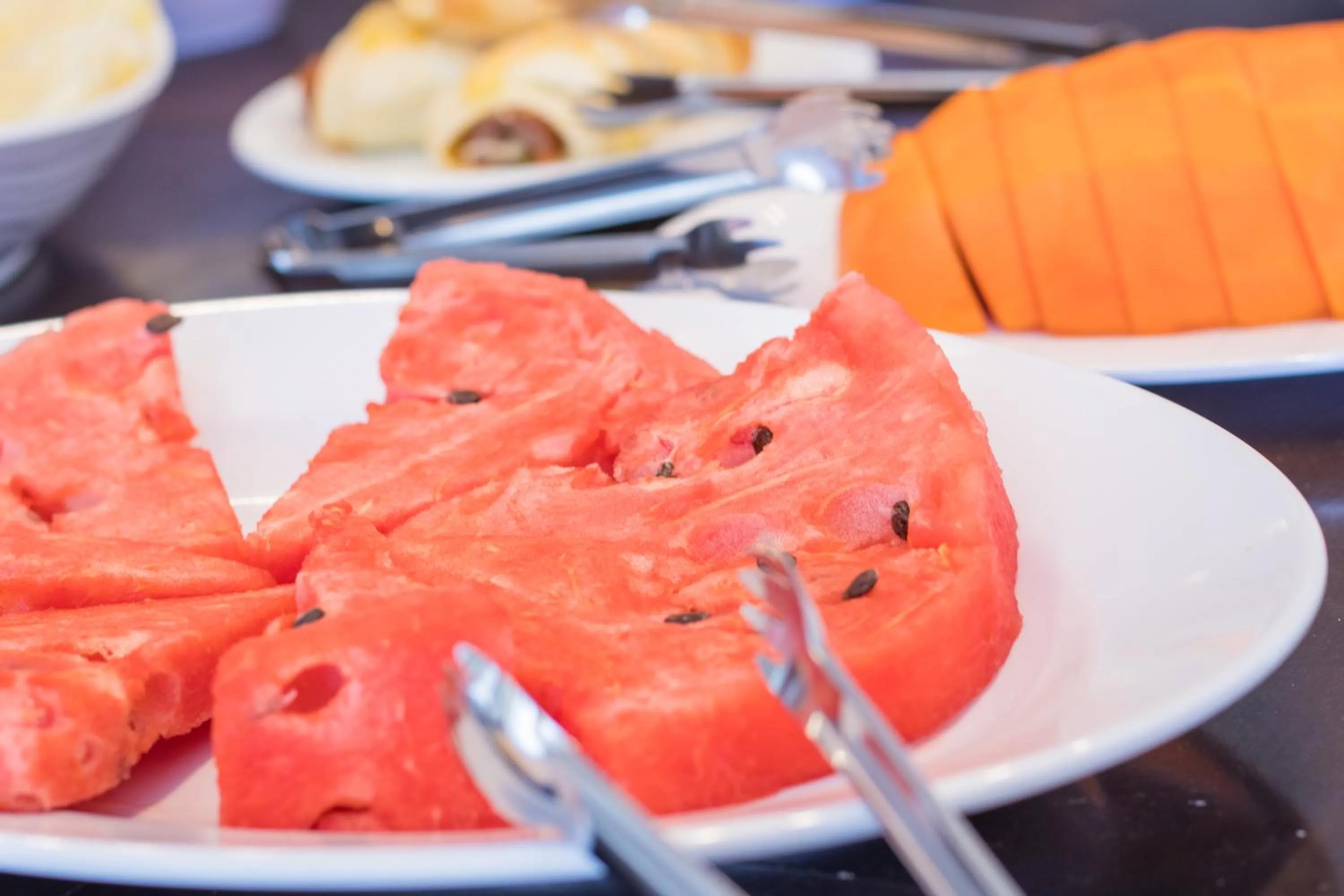 Buffet breakfast in Hotel Rexton
