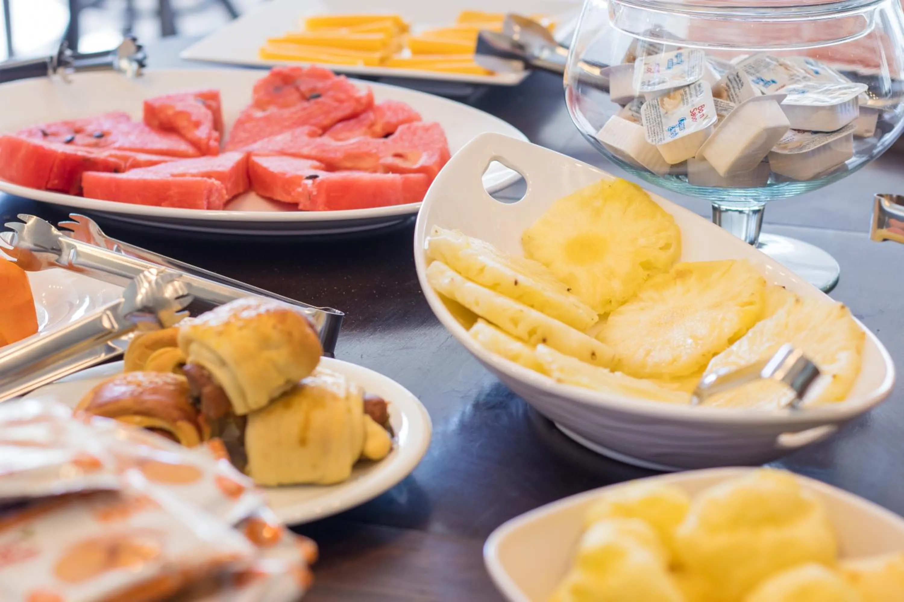 Buffet breakfast in Hotel Rexton