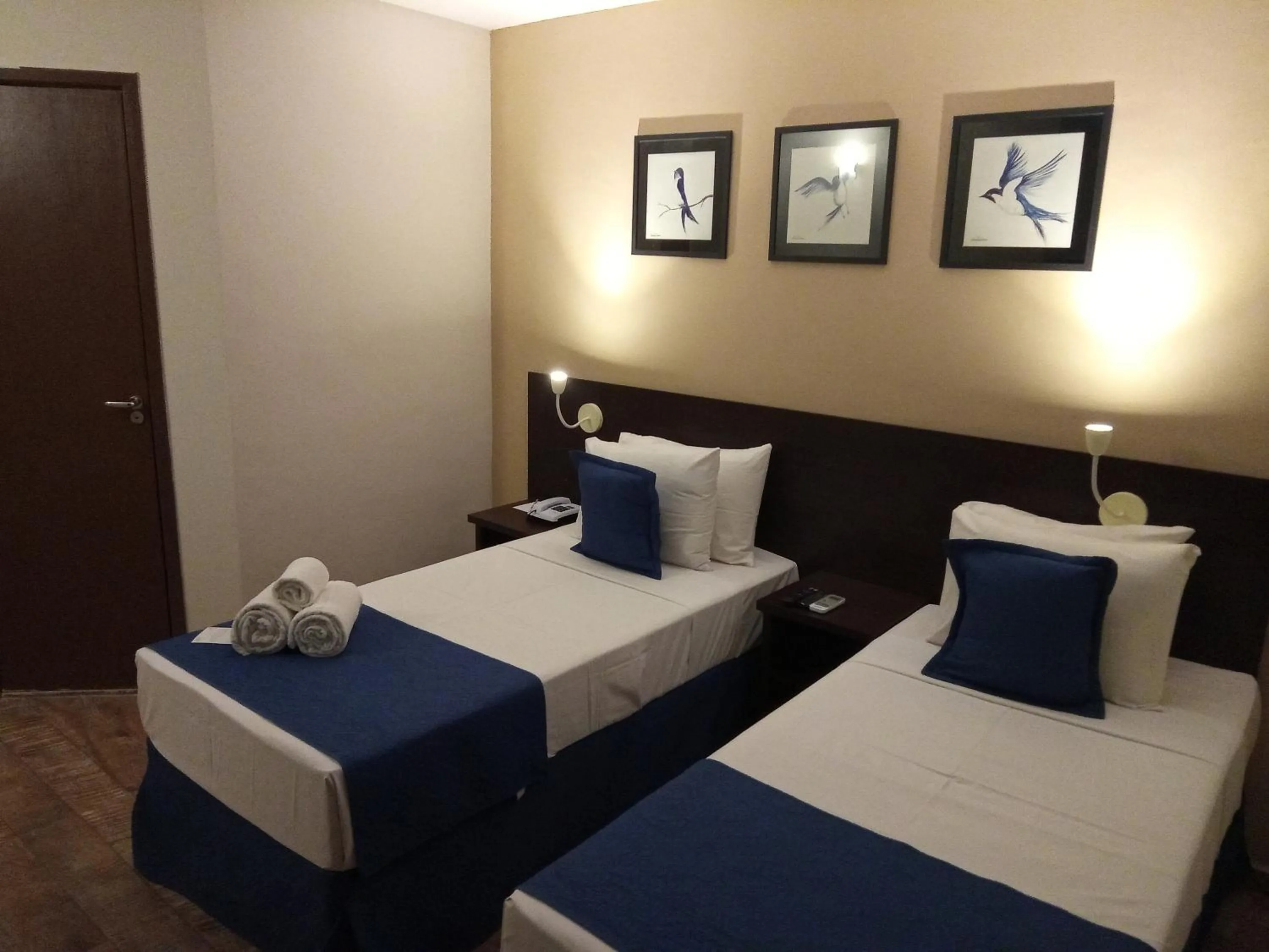 Bed in Hotel Rexton