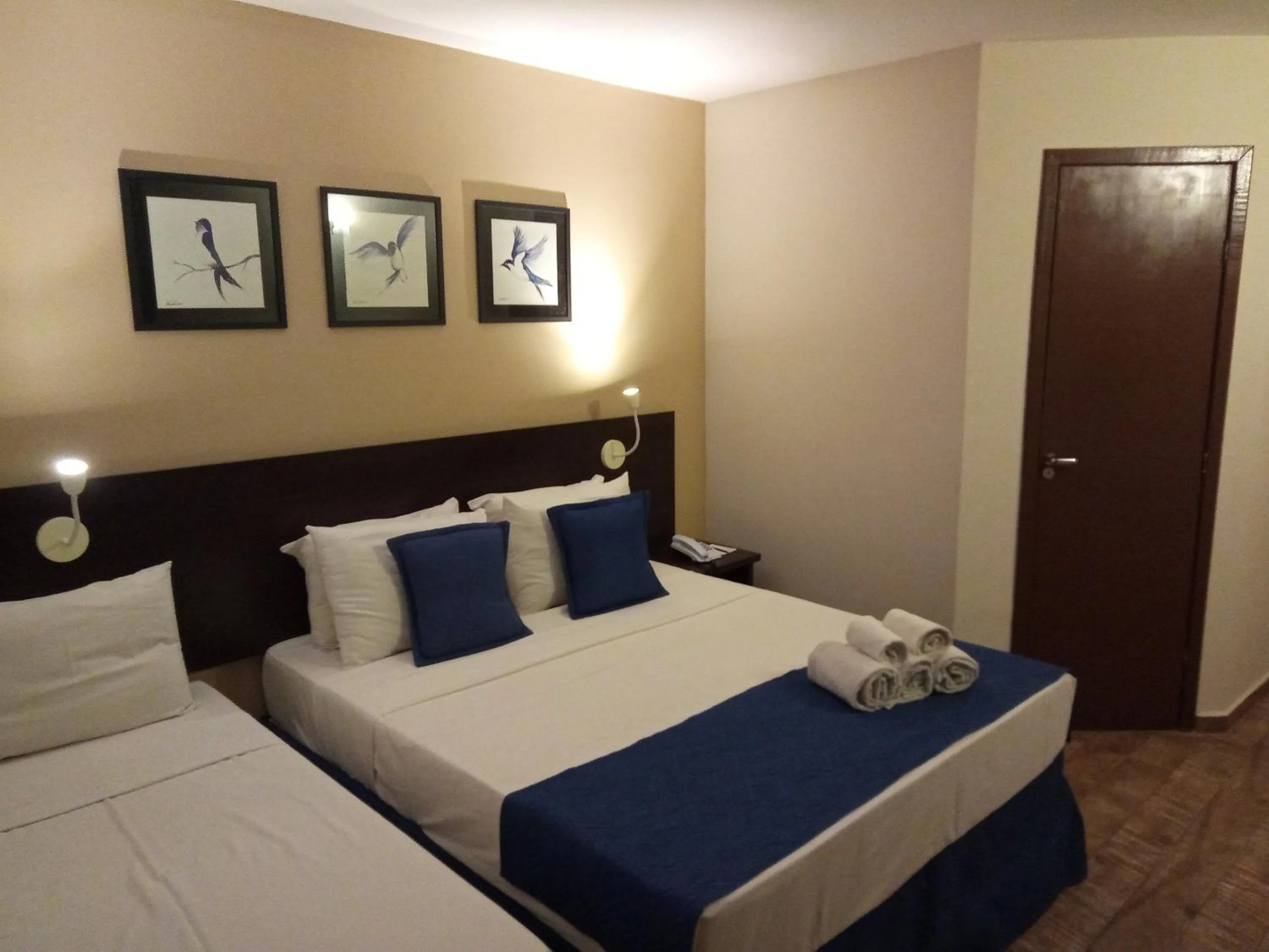 Bed in Hotel Rexton
