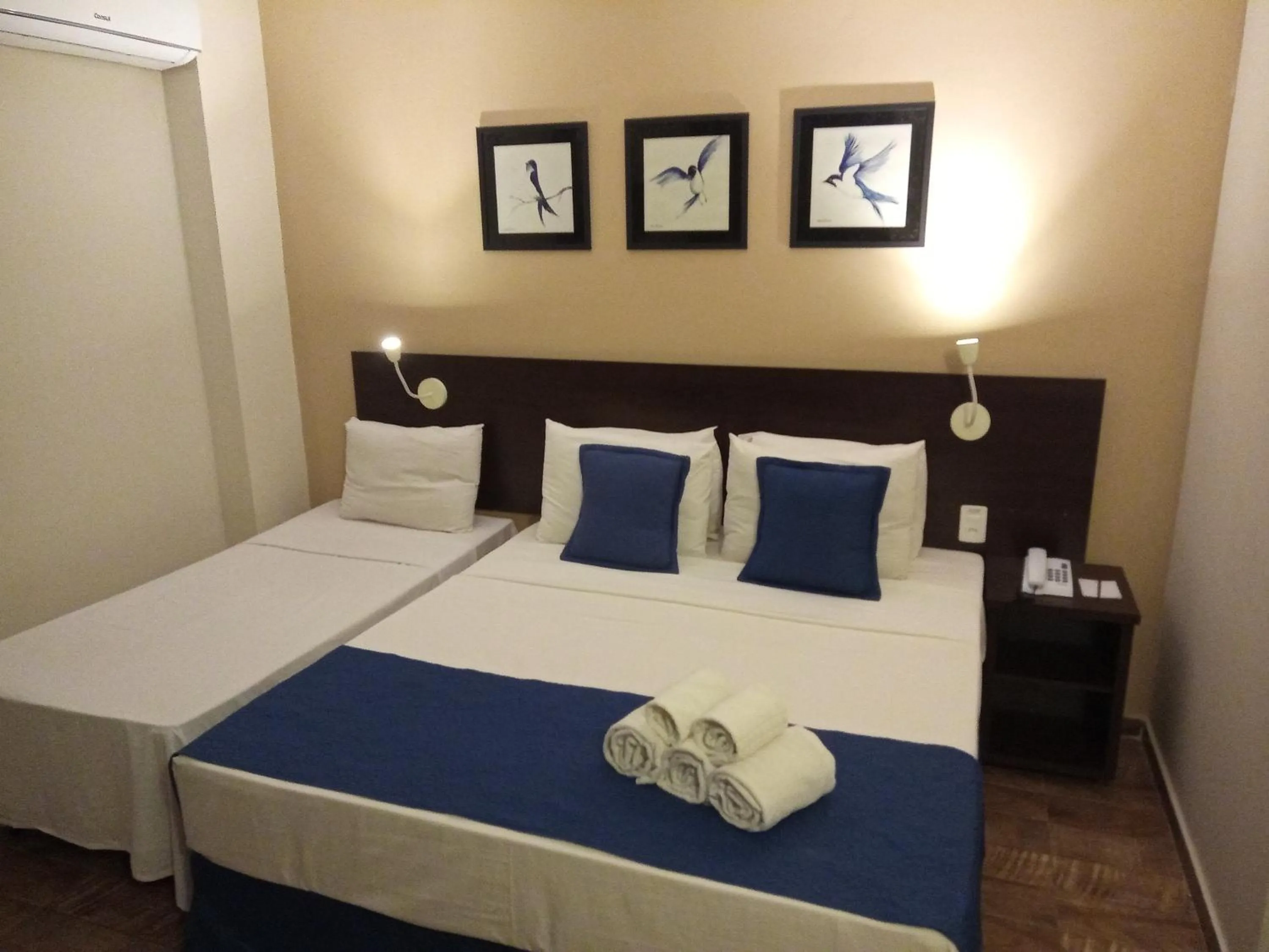 Bed in Hotel Rexton