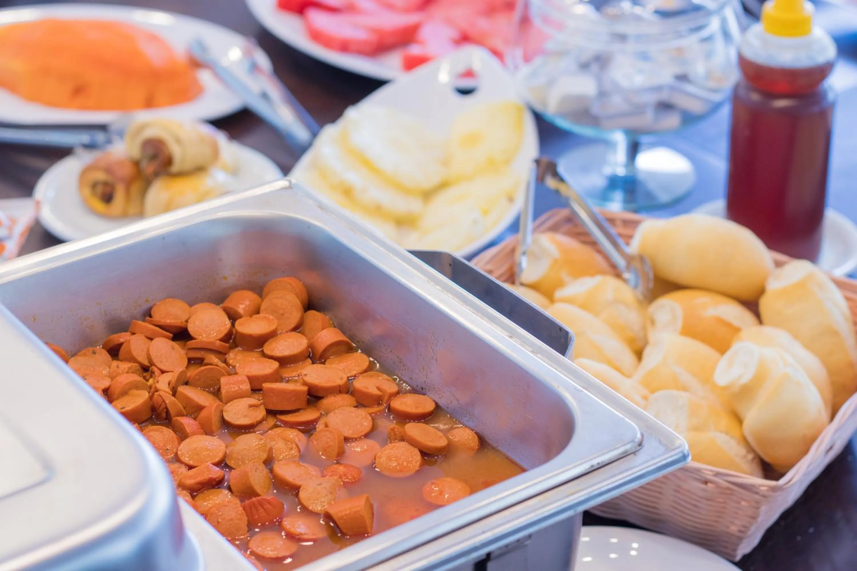 Buffet breakfast in Hotel Rexton