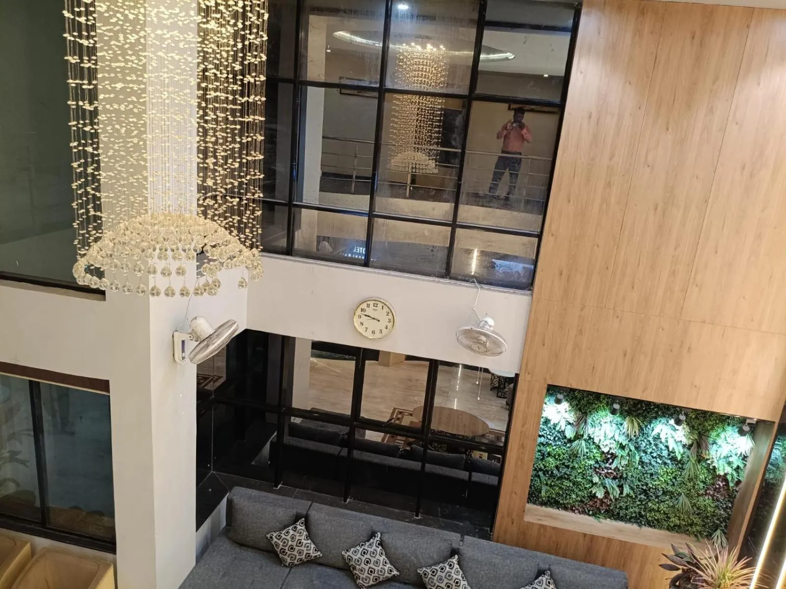 Lobby or reception in Hotel Vaishnavi