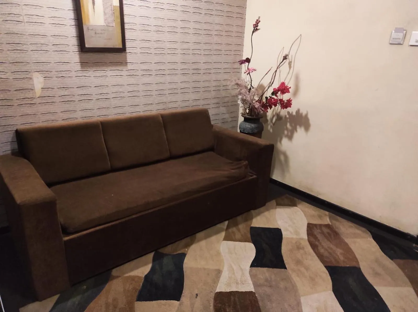 Seating area in Hotel Vaishnavi