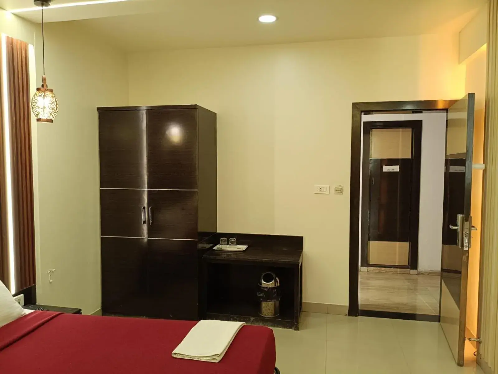 Bed in Hotel Vaishnavi Bed in Hotel Vaishnavi