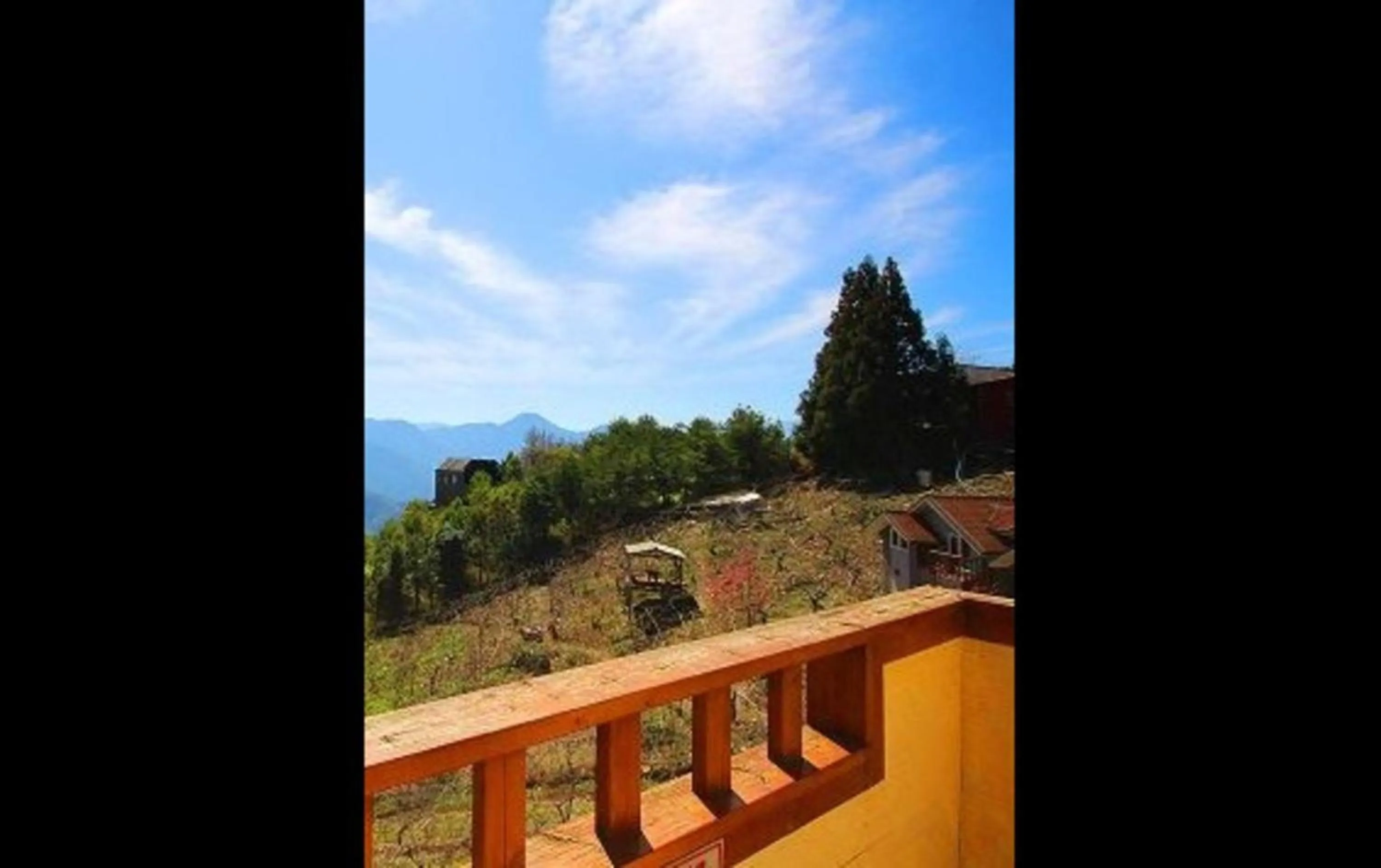 Balcony/Terrace in Chingjing New Paradise B&B