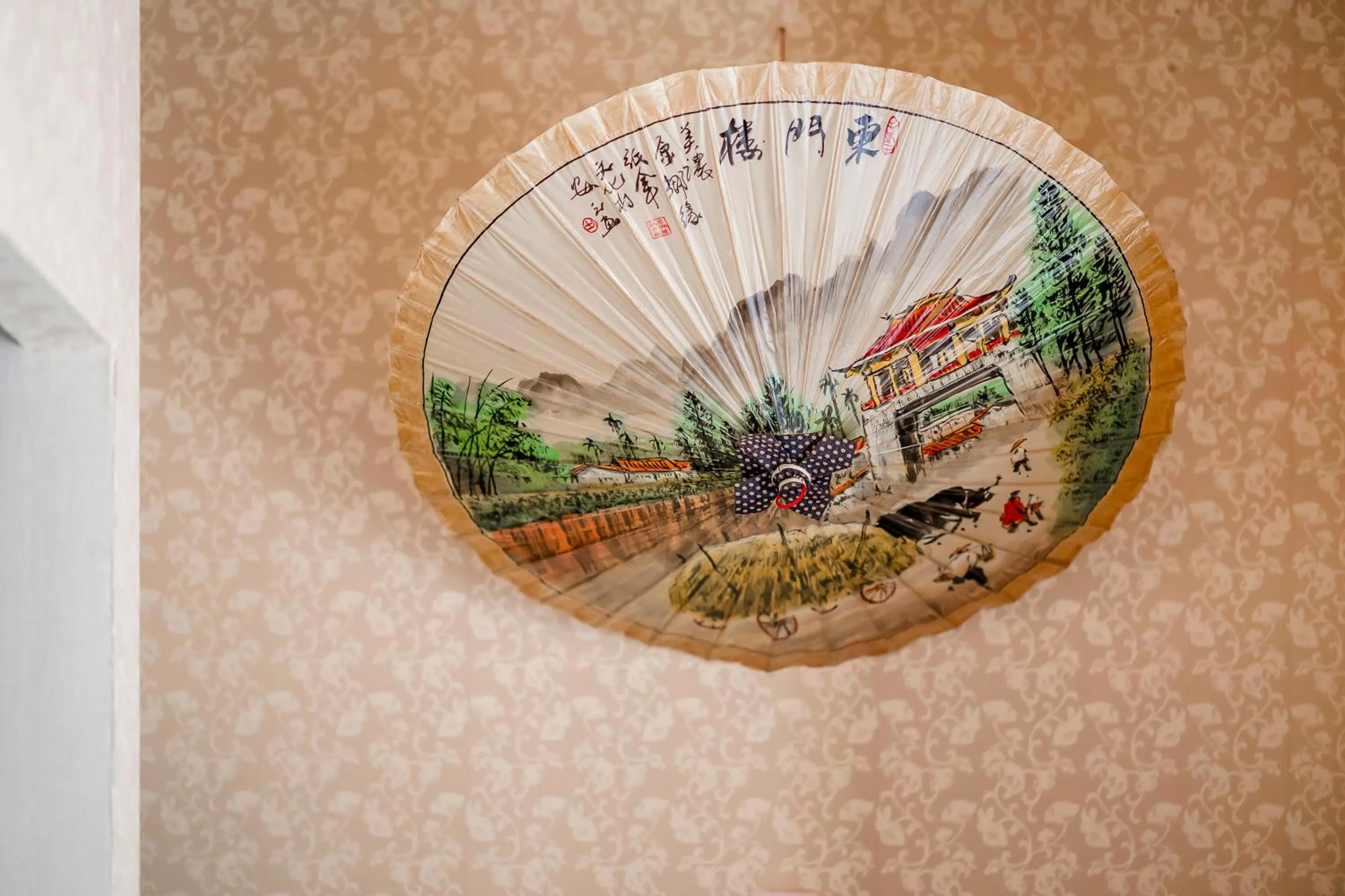 Decorative detail in Chingjing New Paradise B&B