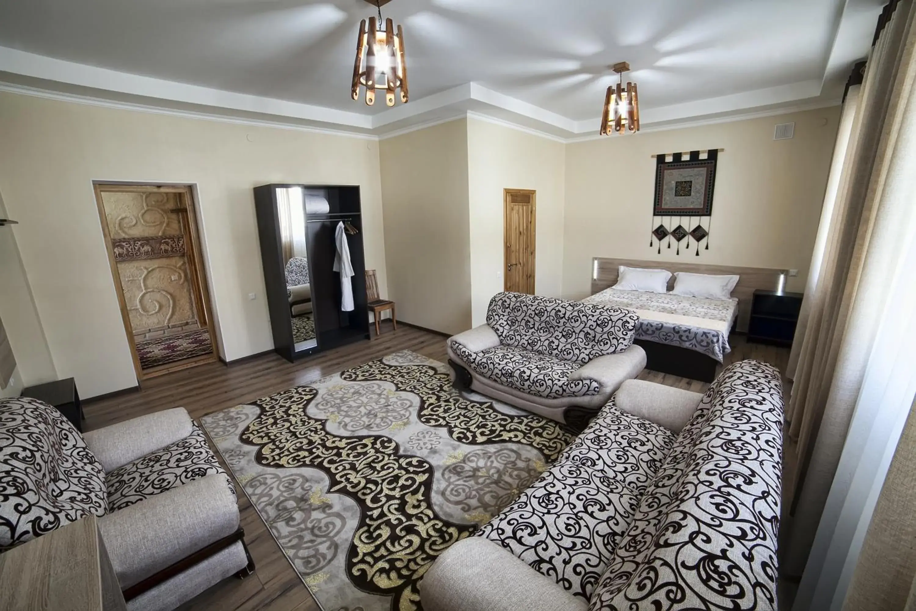 Deluxe Double or Twin Room - single occupancy in Ethno boutique Hotel Osh Deluxe Double or Twin Room - single occupancy in Ethno boutique Hotel Osh