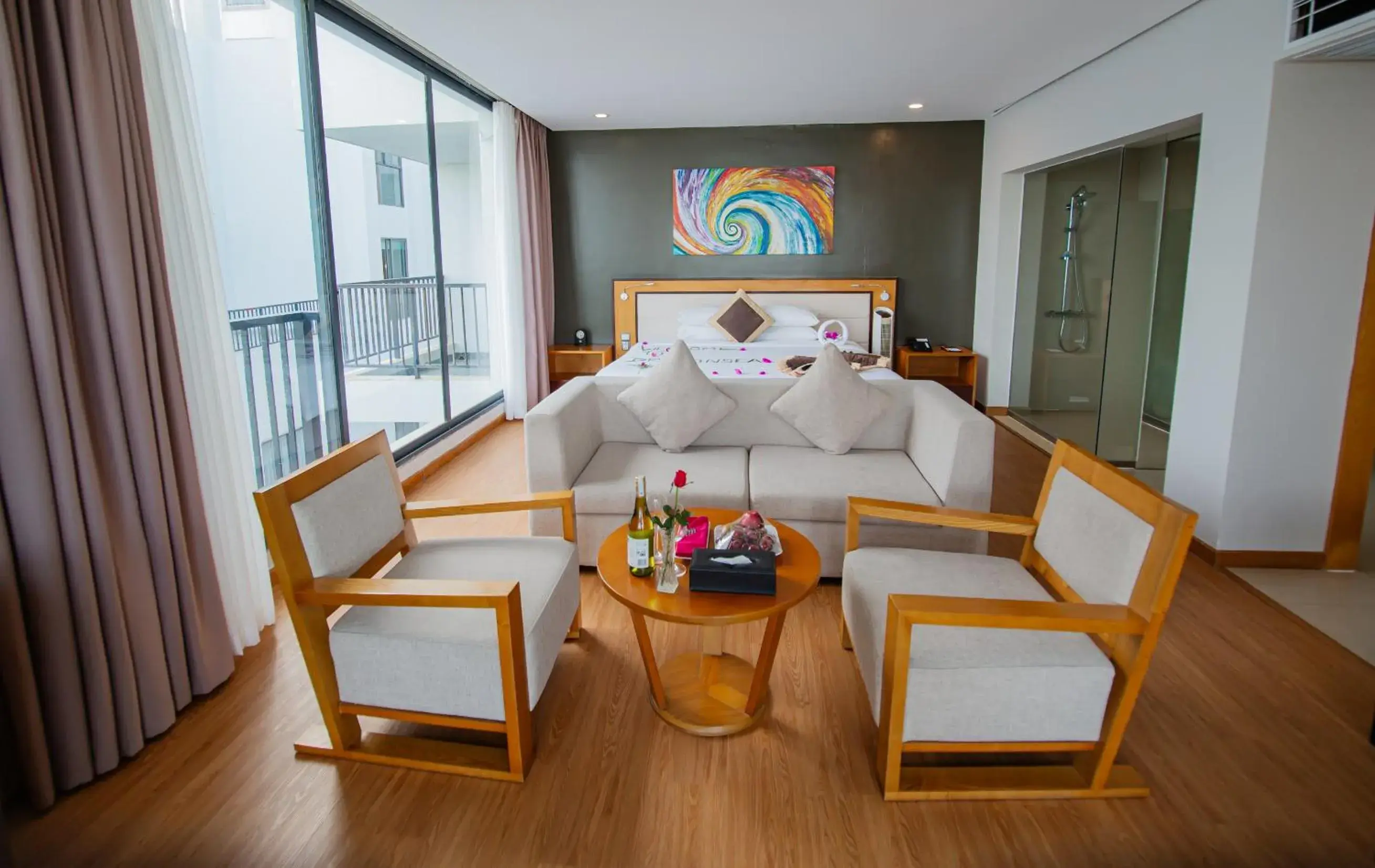 Living room in Dragon Sea Hotel Living room in Dragon Sea Hotel