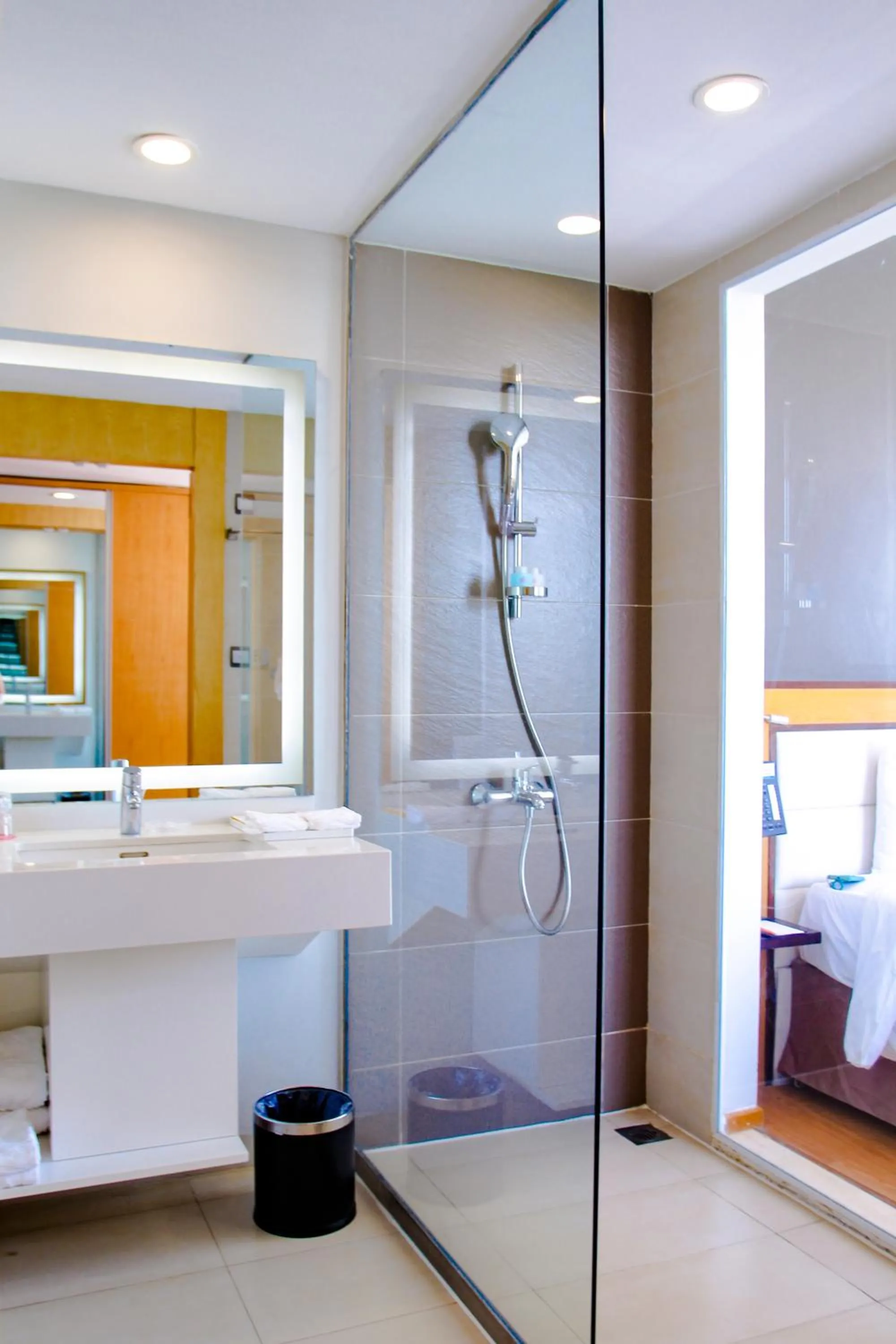 Shower in Dragon Sea Hotel