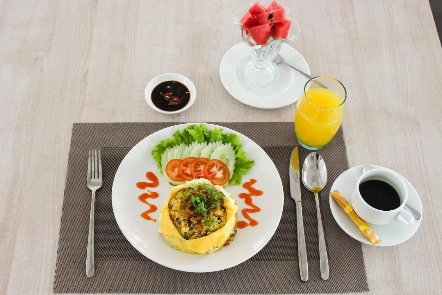 Food and drinks in Dragon Sea Hotel