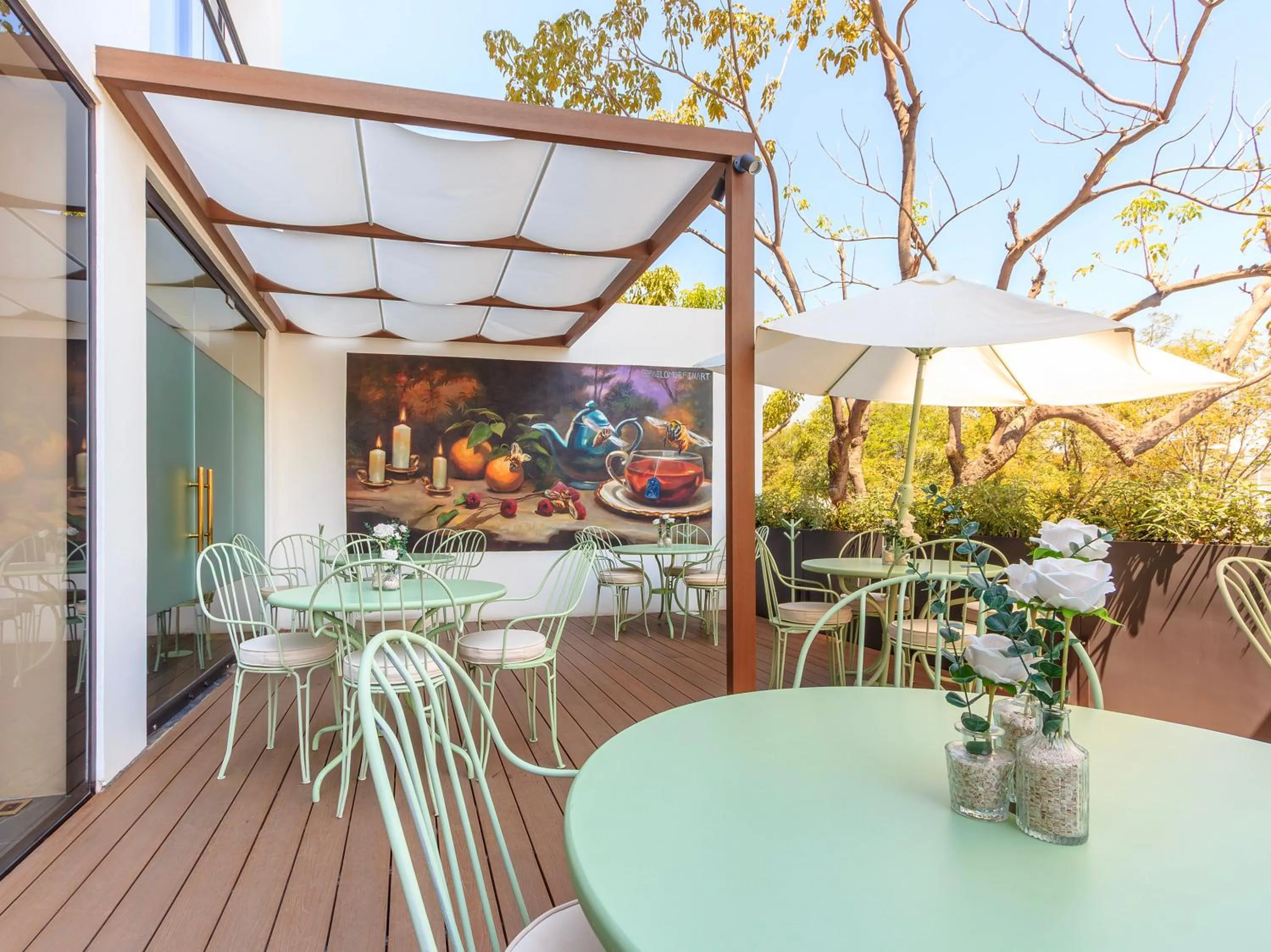 Patio in Brada Collection Stays