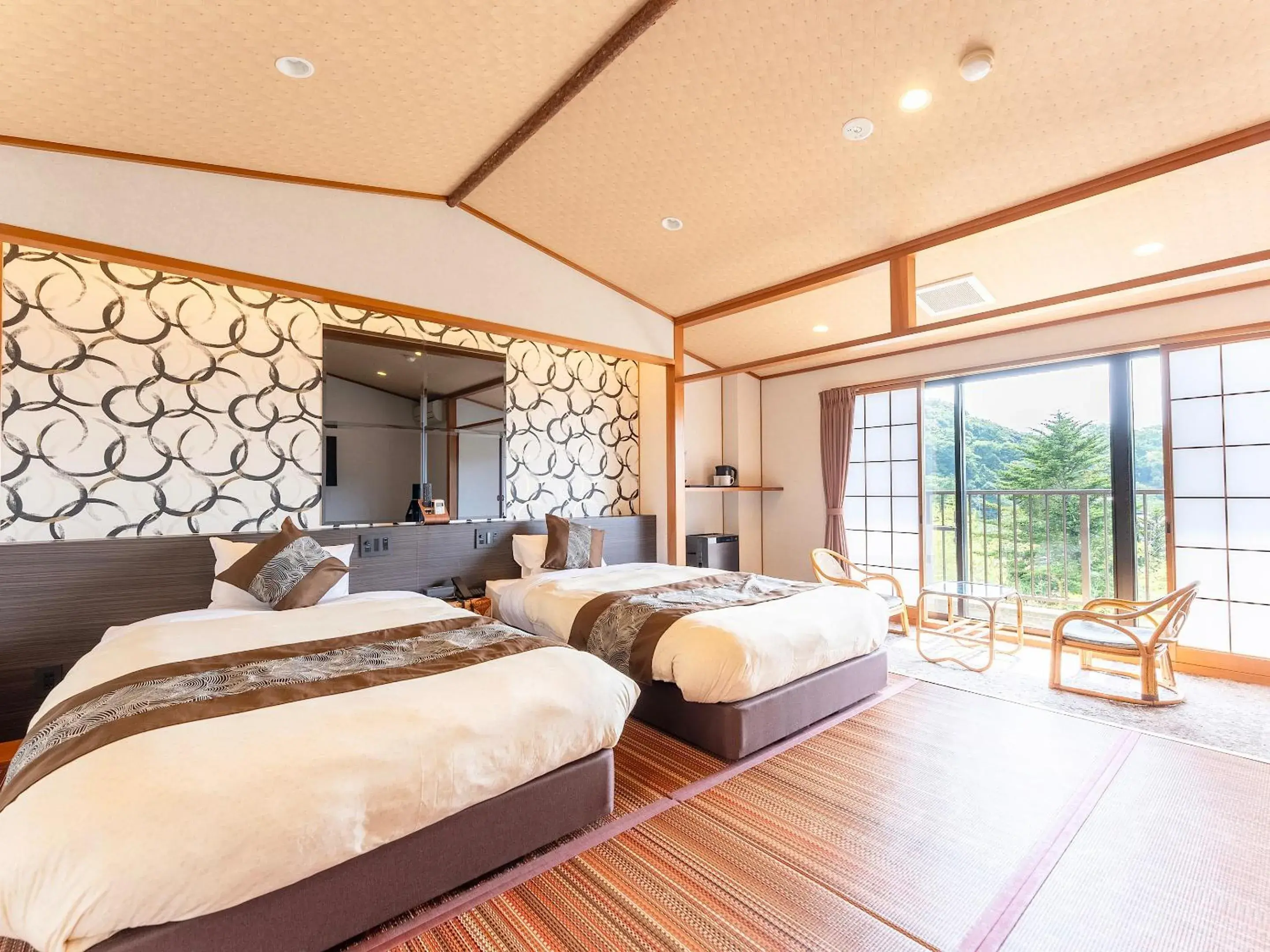 Moderate Twin Room - single occupancy in Livemax Resort Yuhigaura Kitu Onsen Moderate Twin Room - single occupancy in Livemax Resort Yuhigaura Kitu Onsen