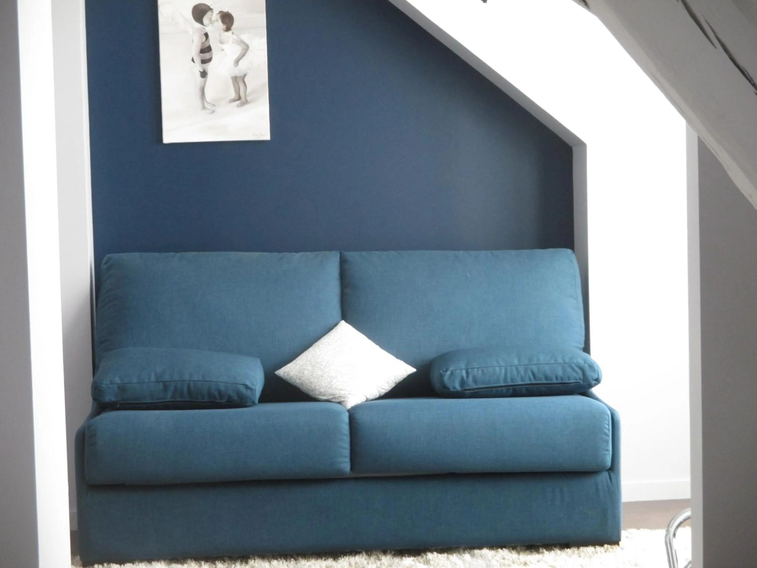 Seating area in Hôtel Le Saint Martin