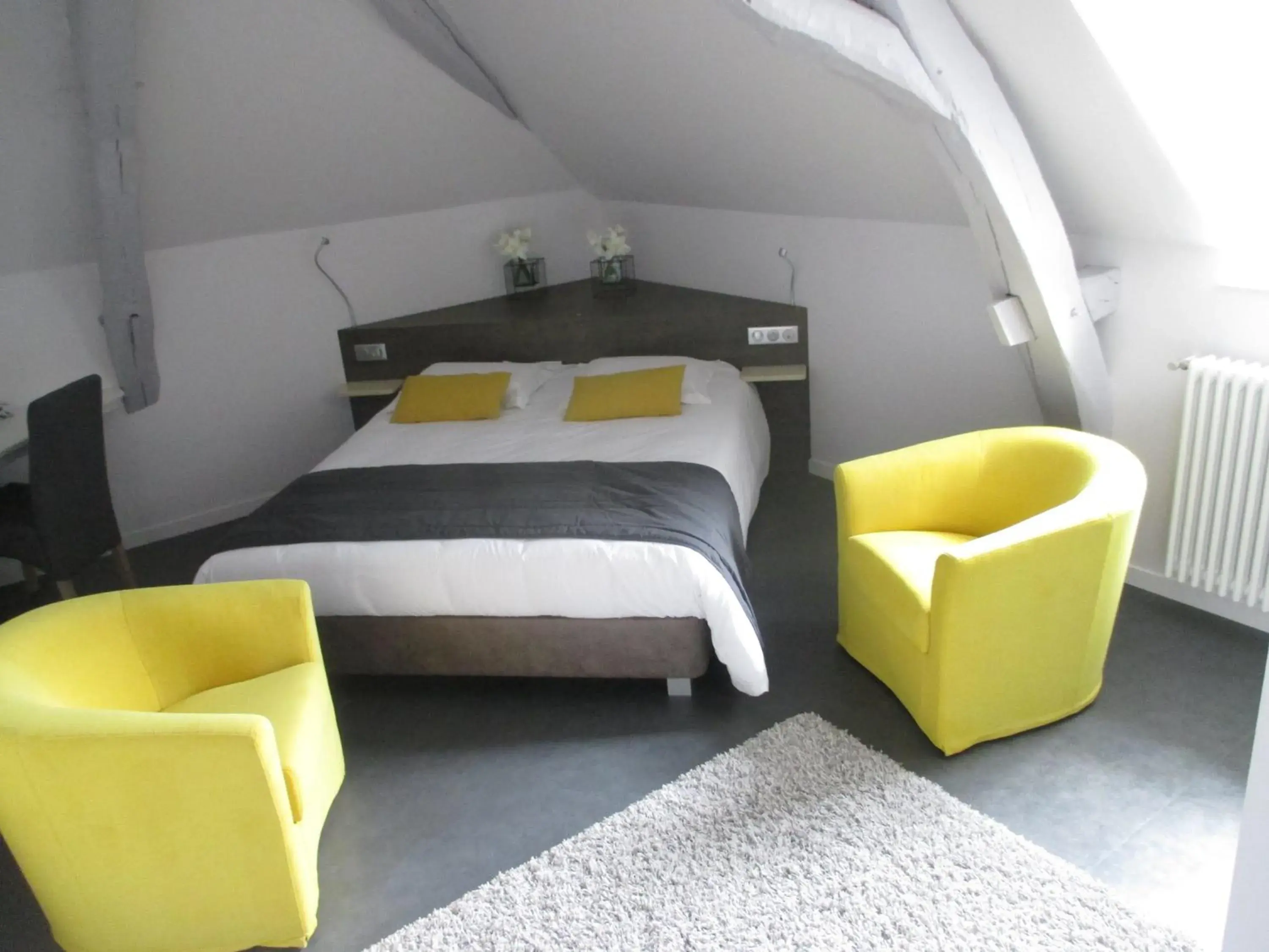 Double Room in Hôtel Le Saint Martin Double Room in Hôtel Le Saint Martin