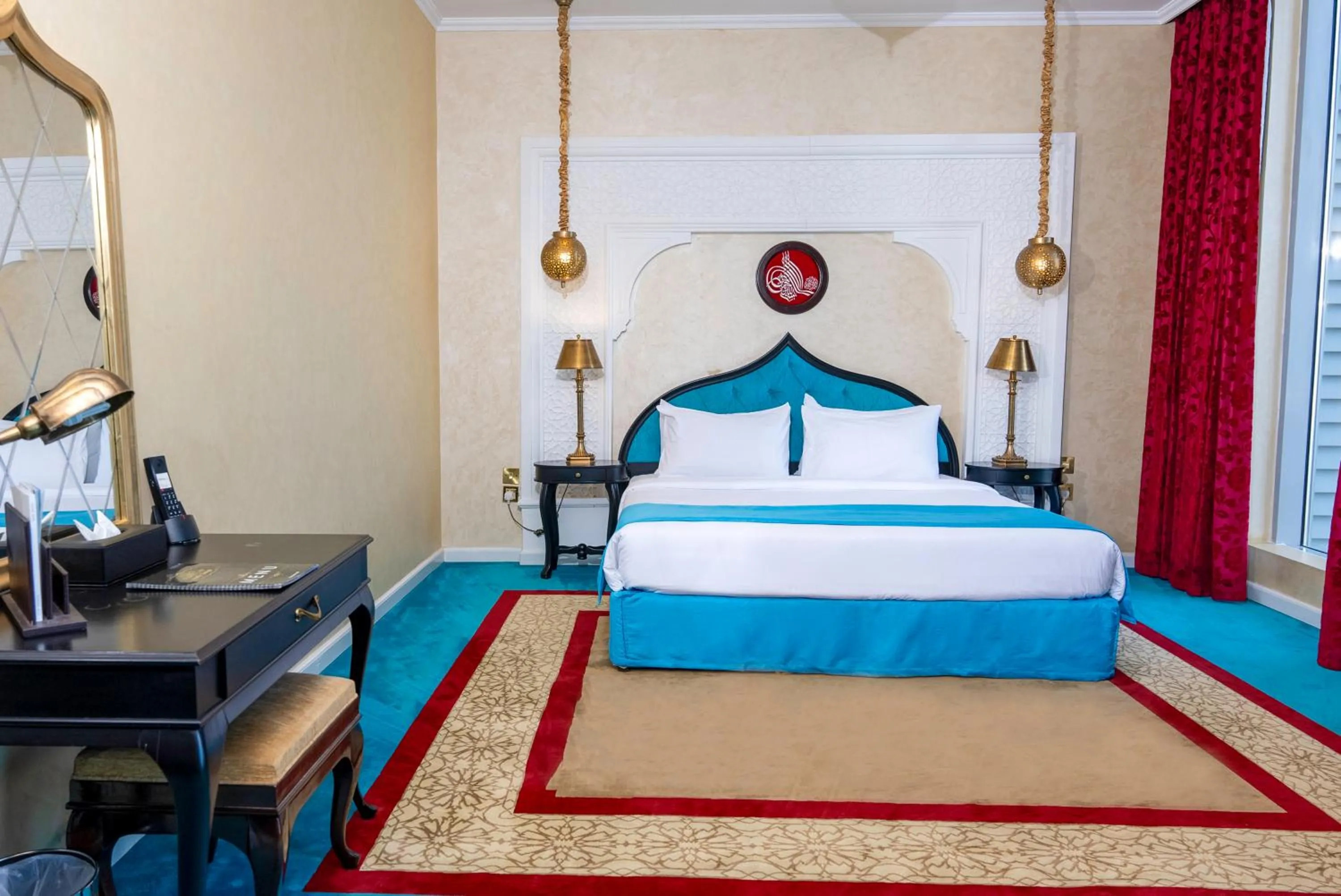 Bed in Saraya Corniche Hotel