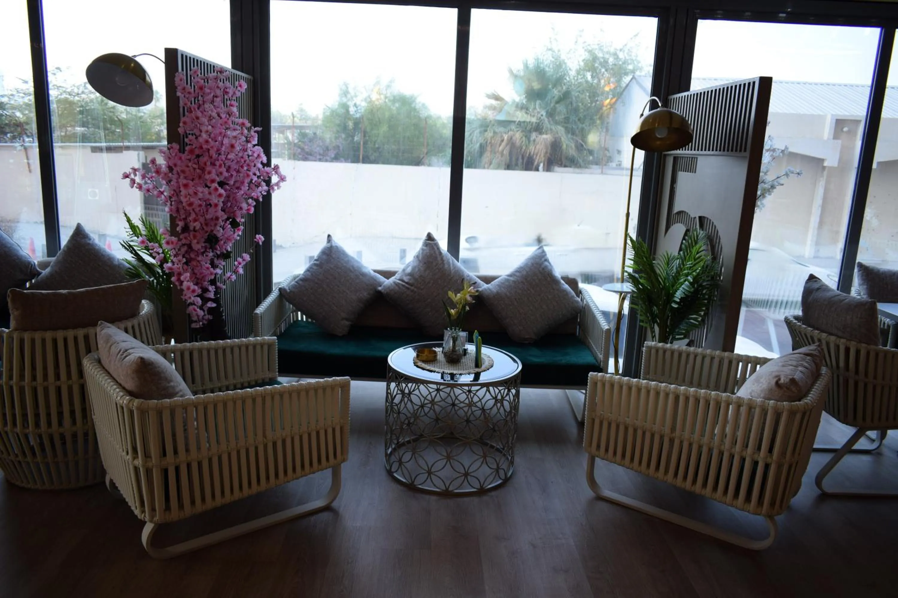 Seating area in Saraya Corniche Hotel