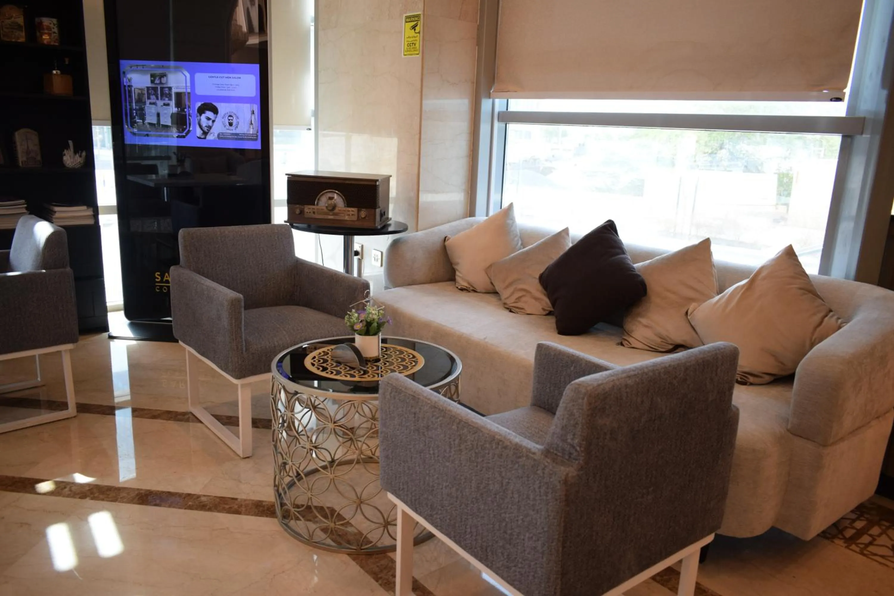 Lobby or reception in Saraya Corniche Hotel