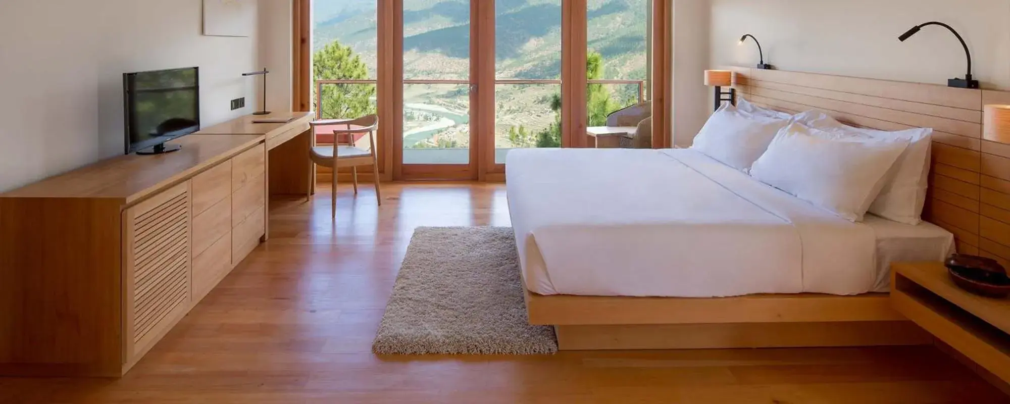 Bed in Dhensa Resort Bed in Dhensa Resort