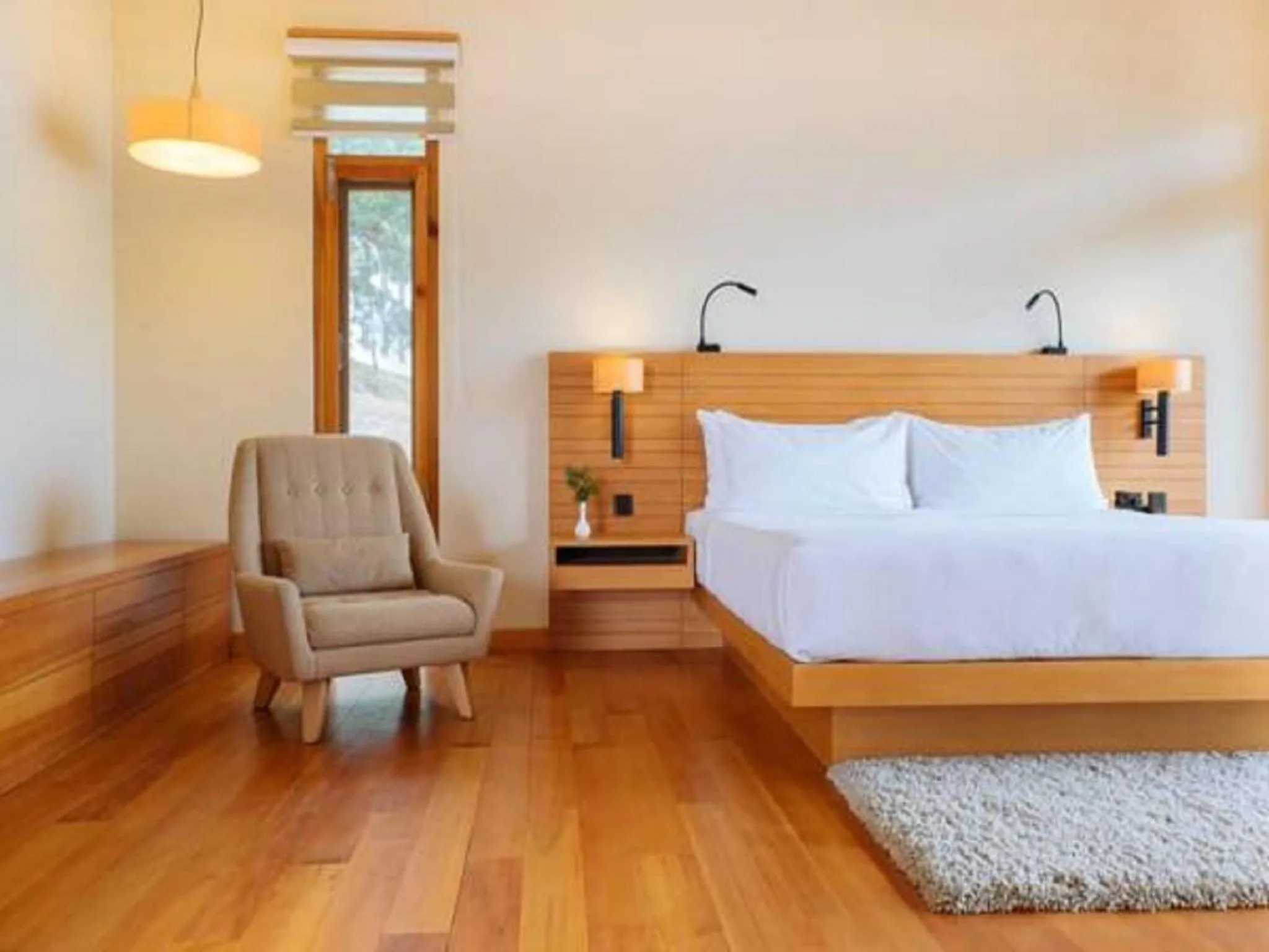 Bedroom, Bed in Dhensa Resort