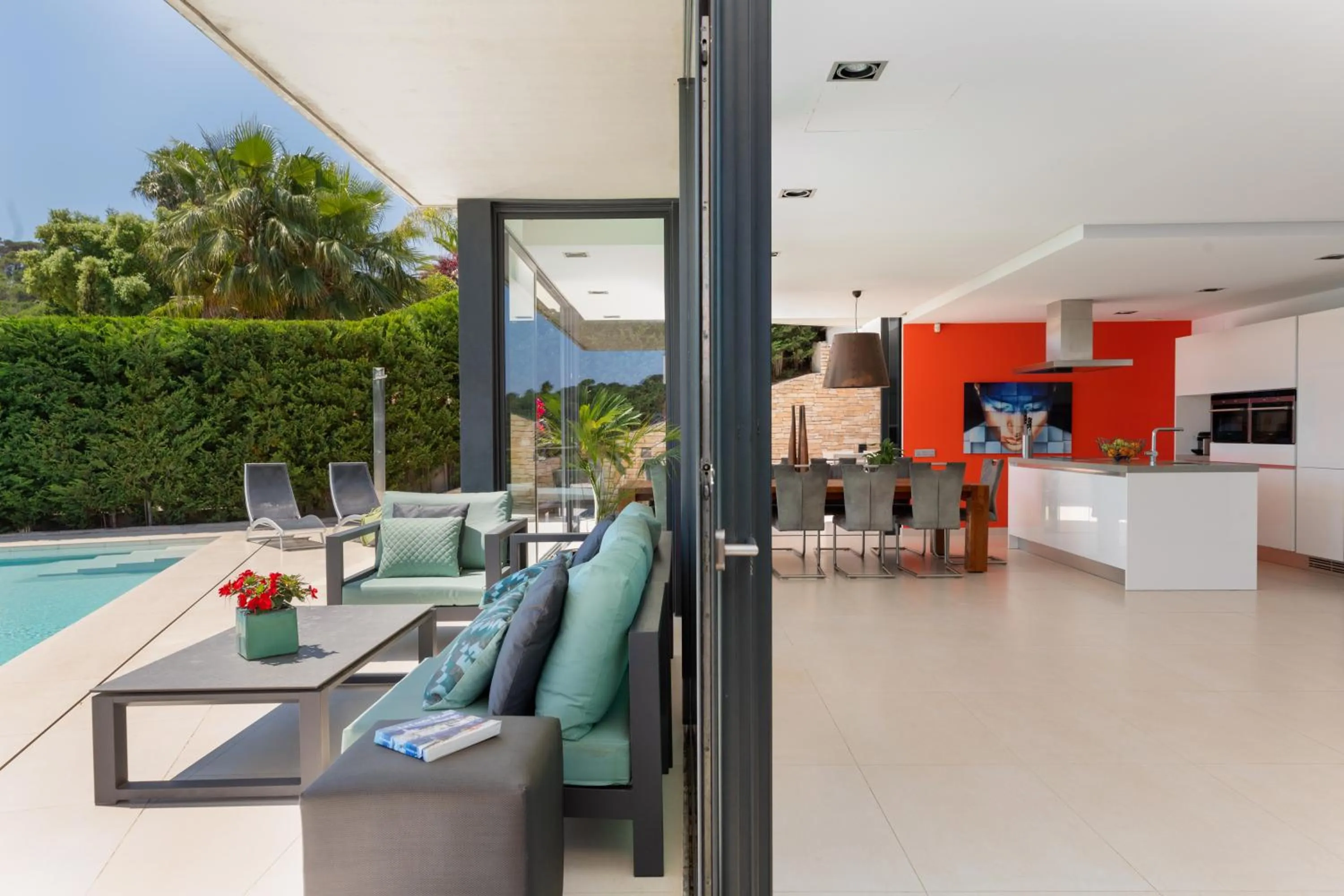 Kitchen or kitchenette in Siview Villa