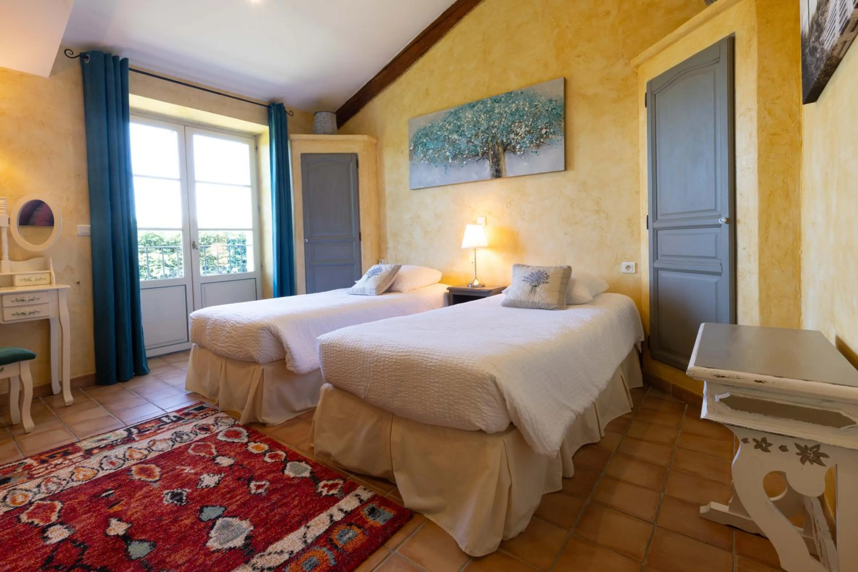 Bed in La Bastide des Amouriers