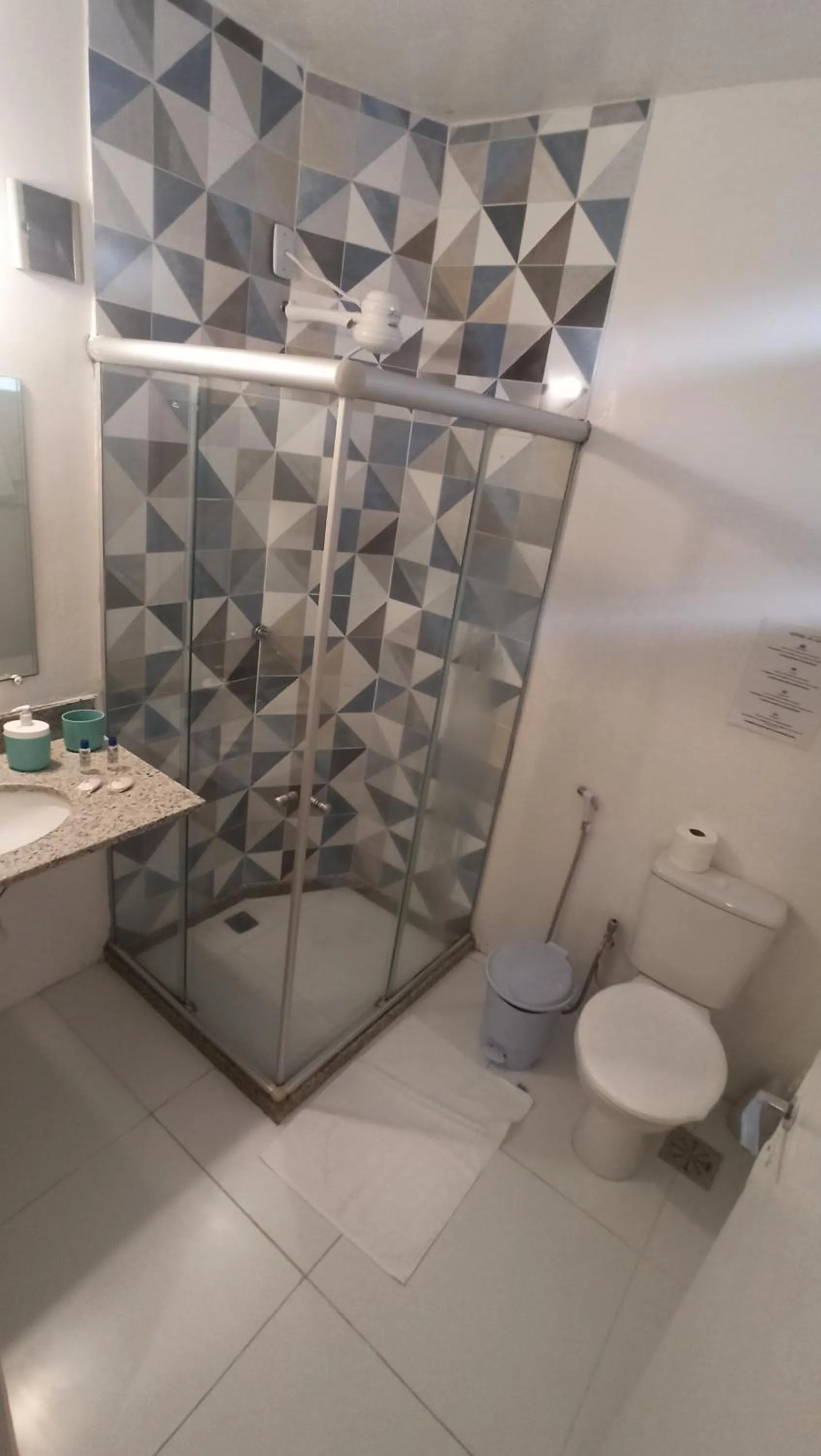 Bathroom in Pousada Estrela do Mar