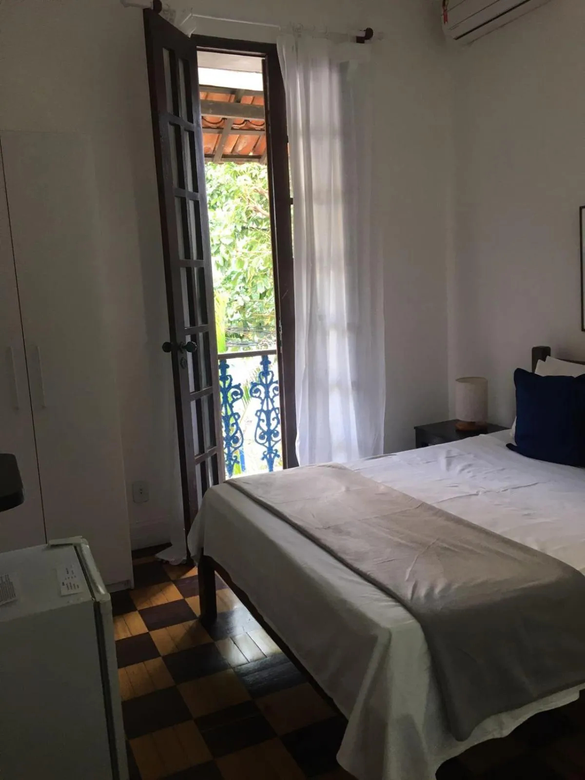 Bedroom, Bed in Pousada Estrela do Mar