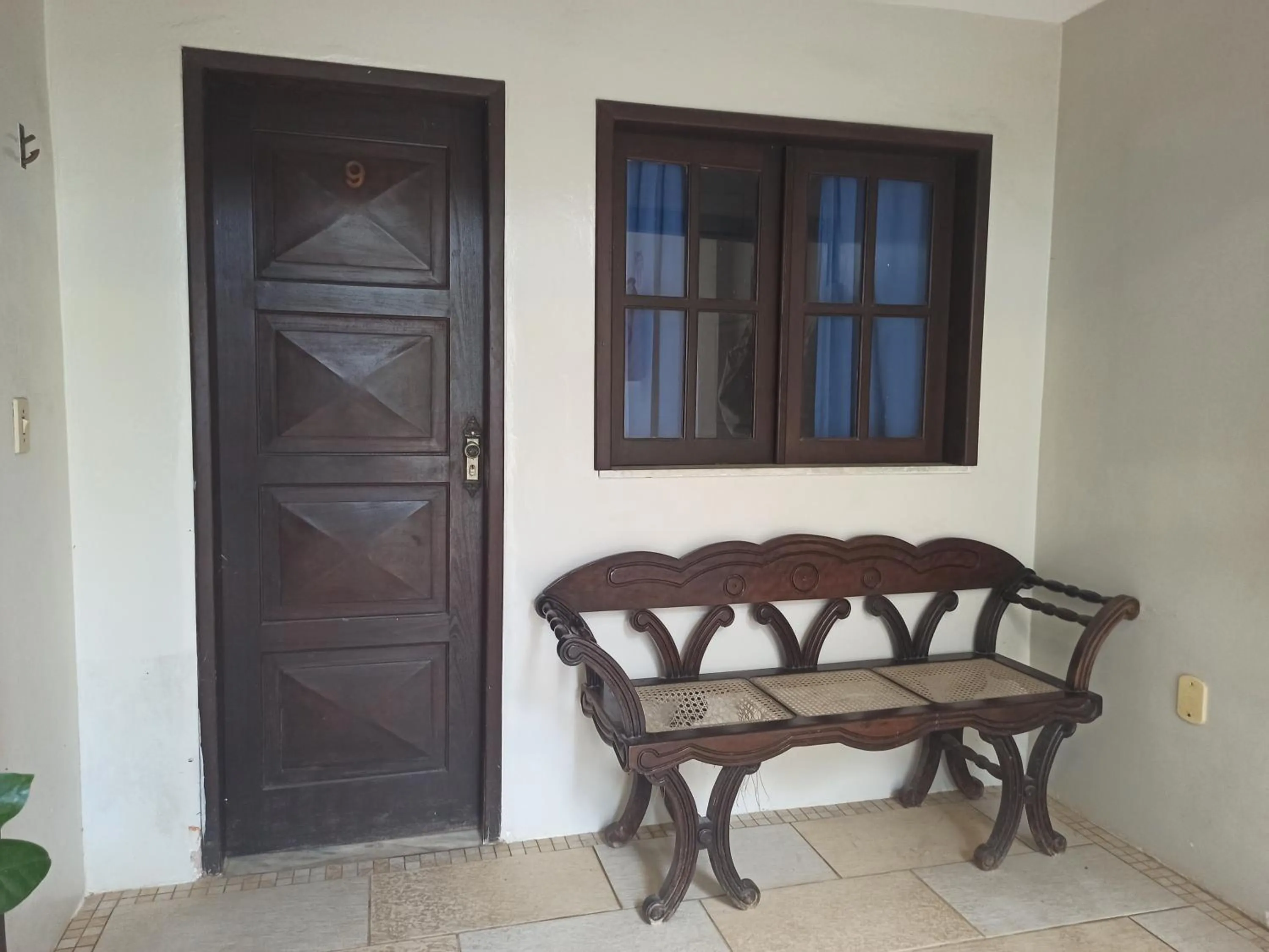 Patio in Pousada Estrela do Mar