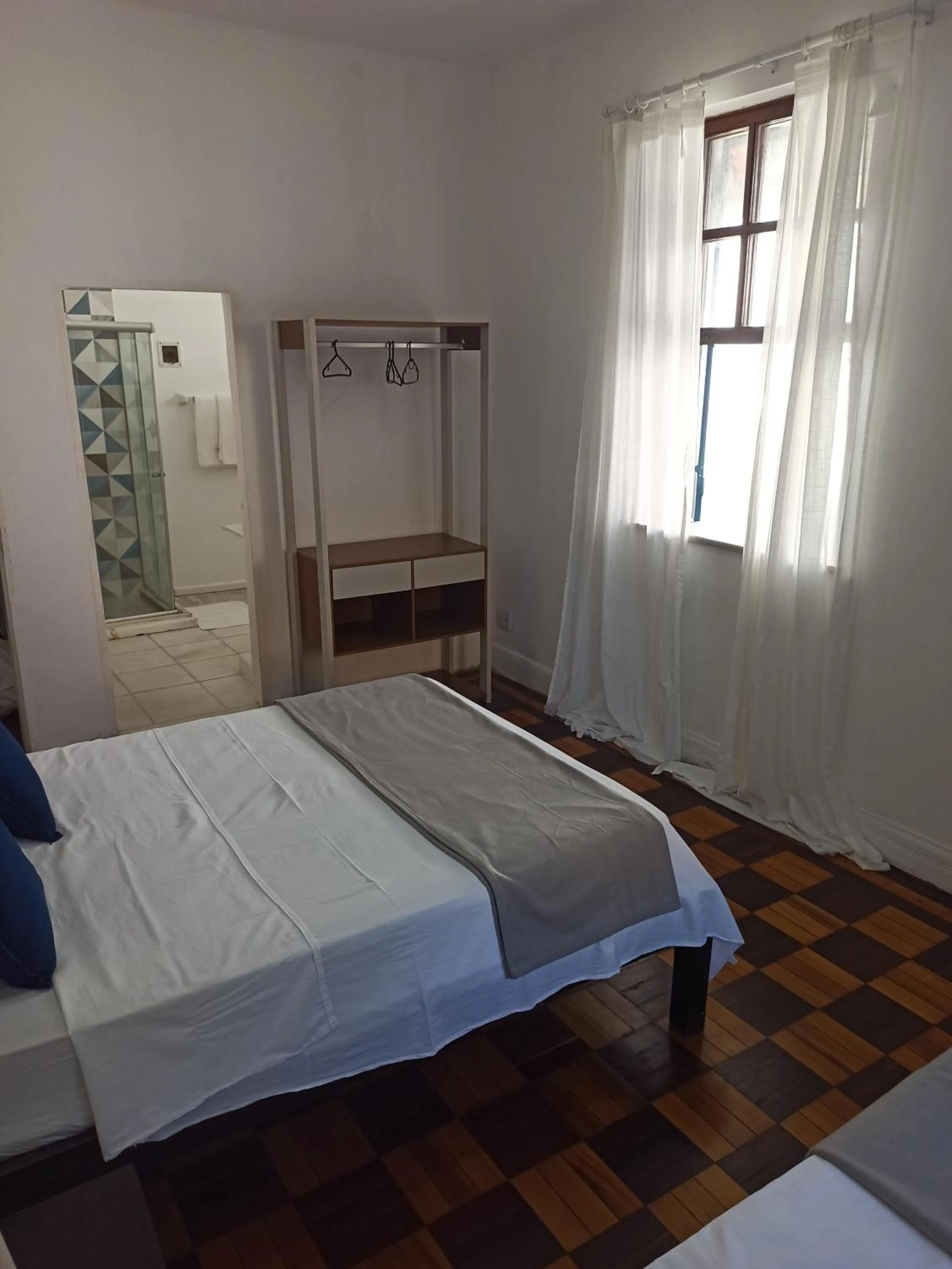 Bedroom, Bed in Pousada Estrela do Mar