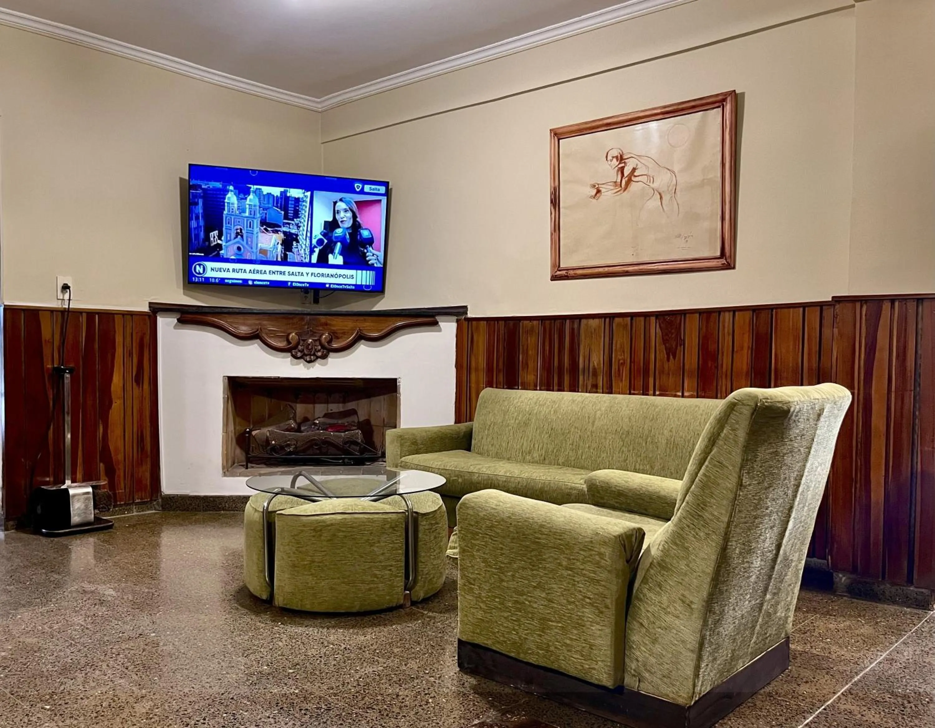 Living room in Hotel Patios de Salta
