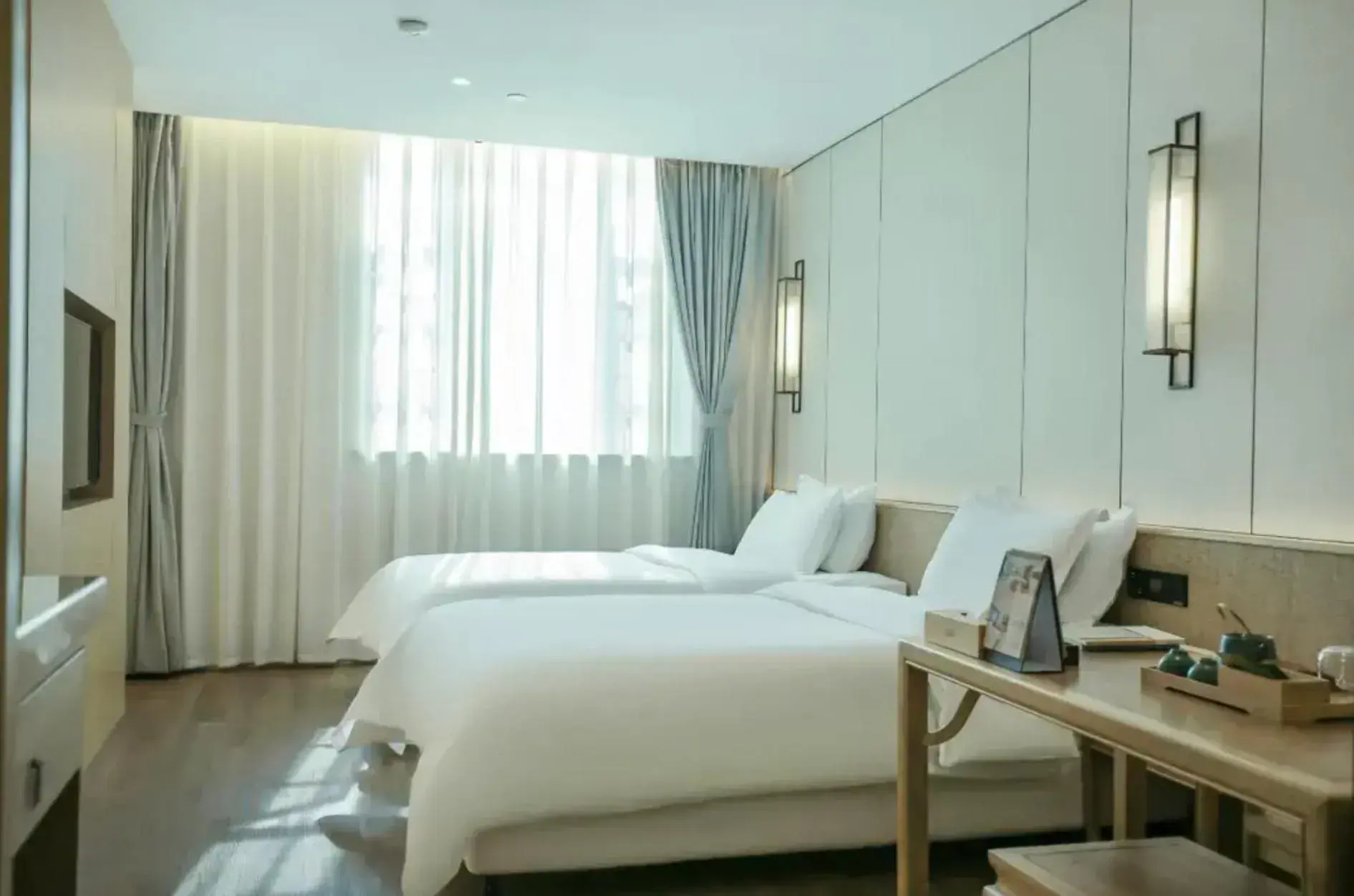 Twin Room with Private Bathroom in The Hidden House, Chengdu Chunxi Road Tianfu Square Branch Twin Room with Private Bathroom in The Hidden House, Chengdu Chunxi Road Tianfu Square Branch