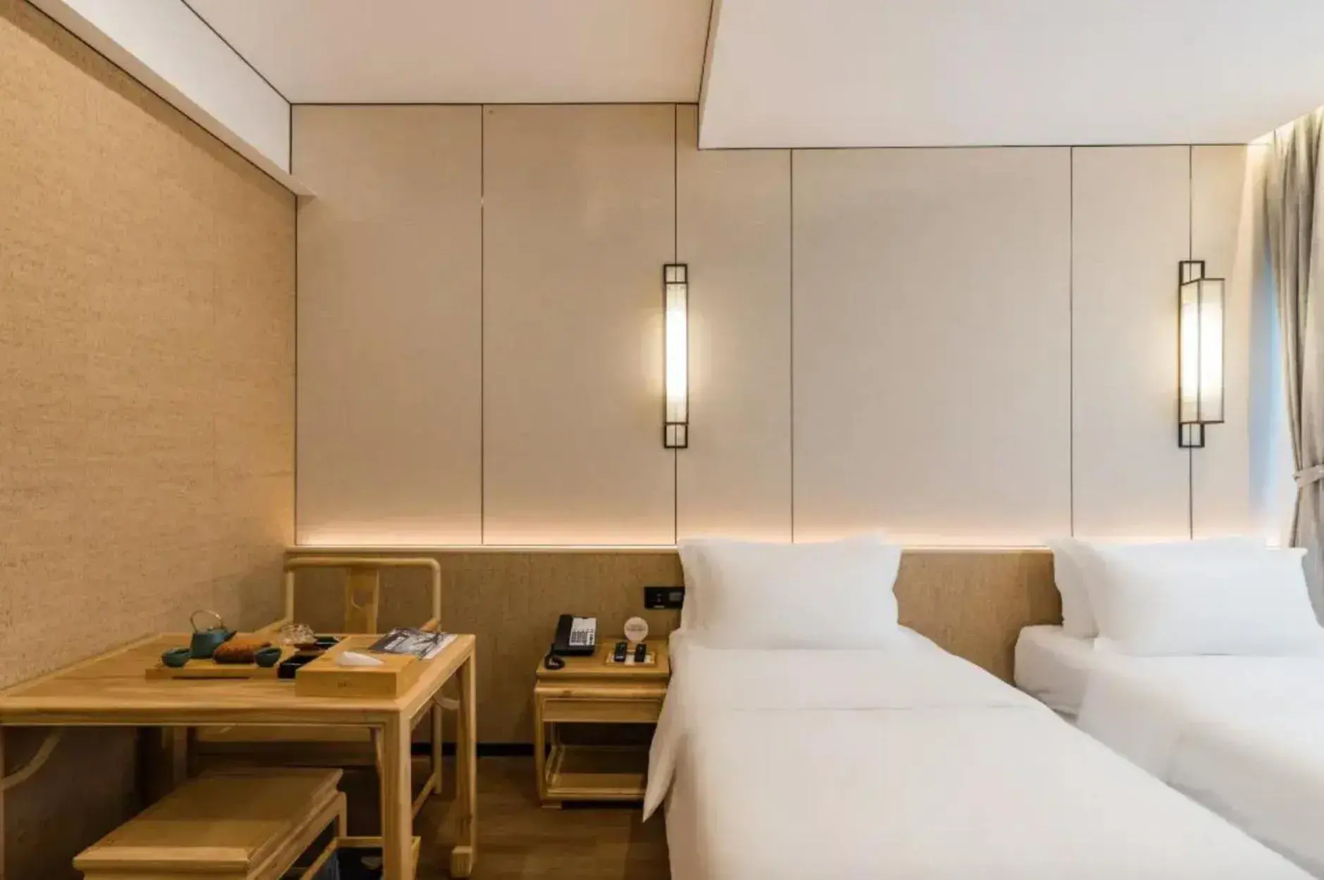 Twin Room with Private Bathroom in The Hidden House, Chengdu Chunxi Road Tianfu Square Branch Twin Room with Private Bathroom in The Hidden House, Chengdu Chunxi Road Tianfu Square Branch