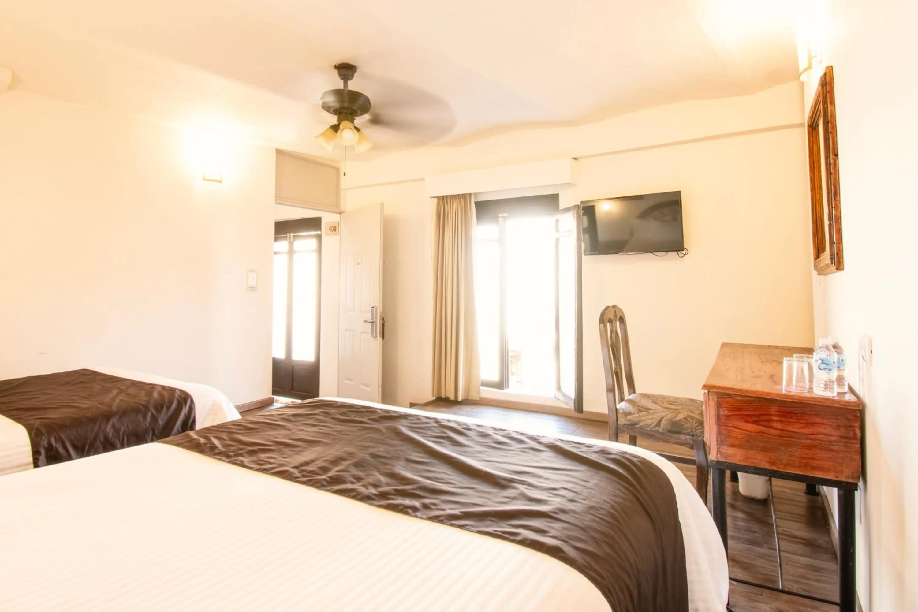 Bedroom, Bed in Hotel Argento Zacatecas