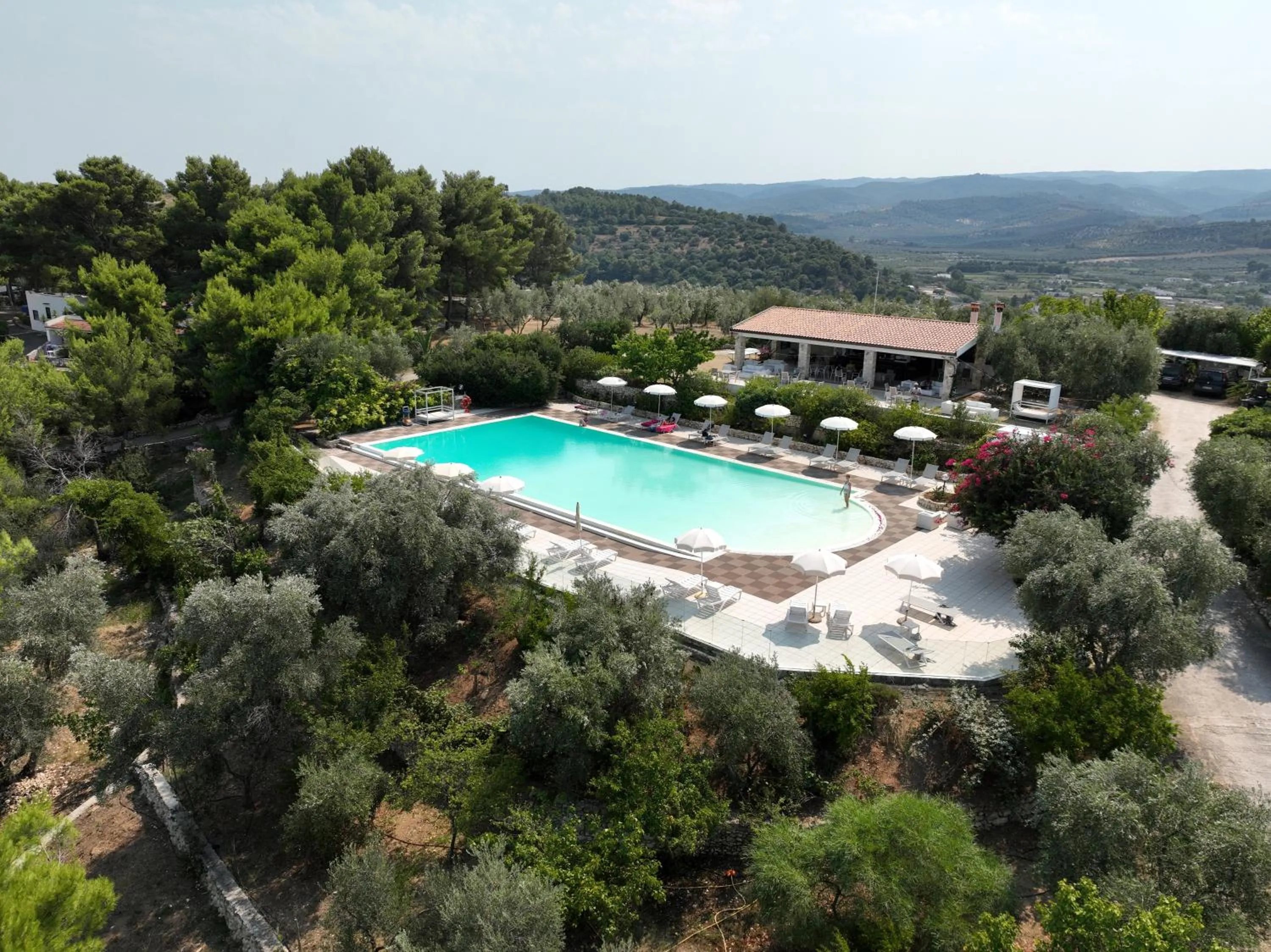Swimming pool in Residence Gli Stingi