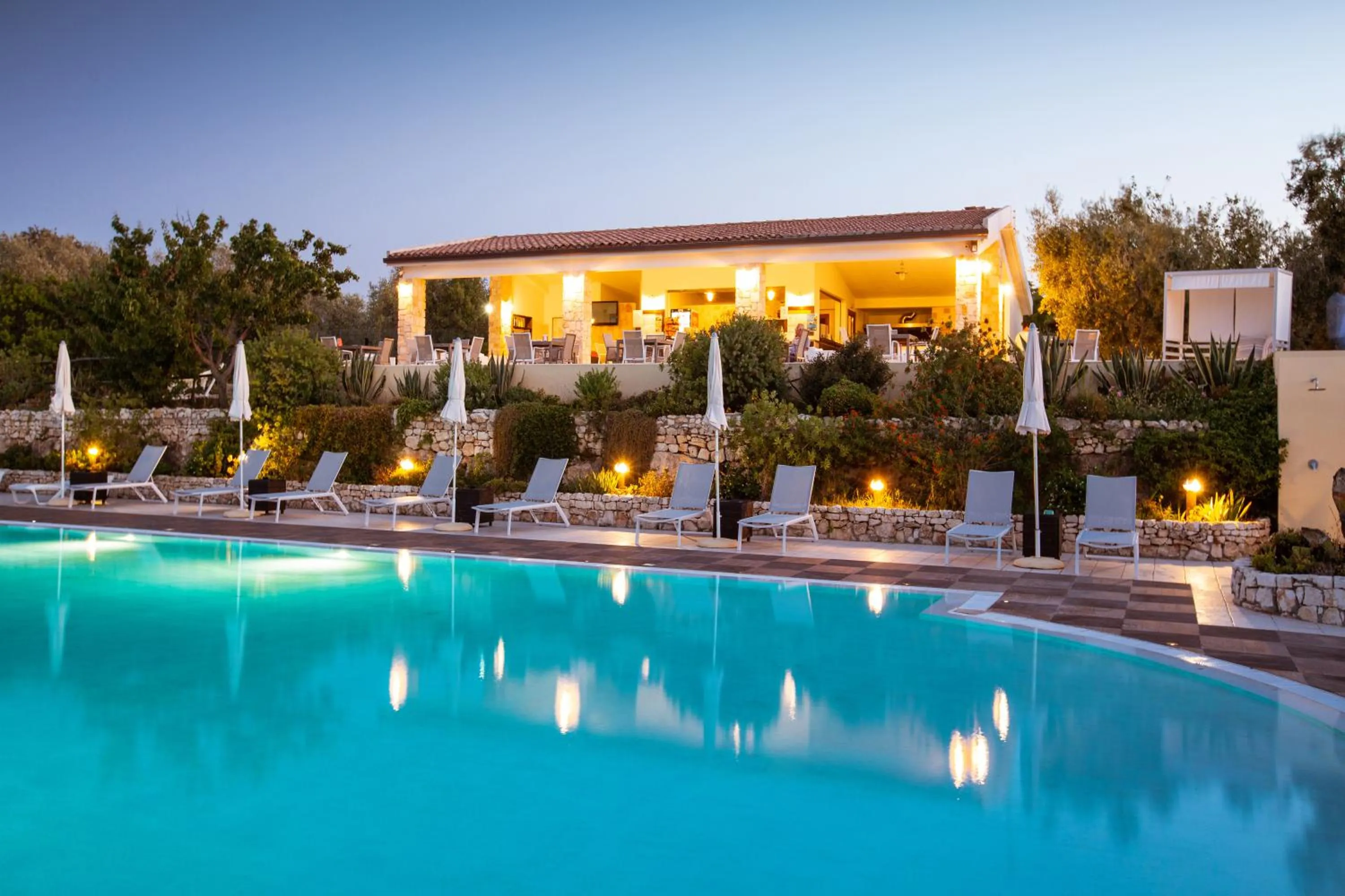 Swimming pool in Residence Gli Stingi