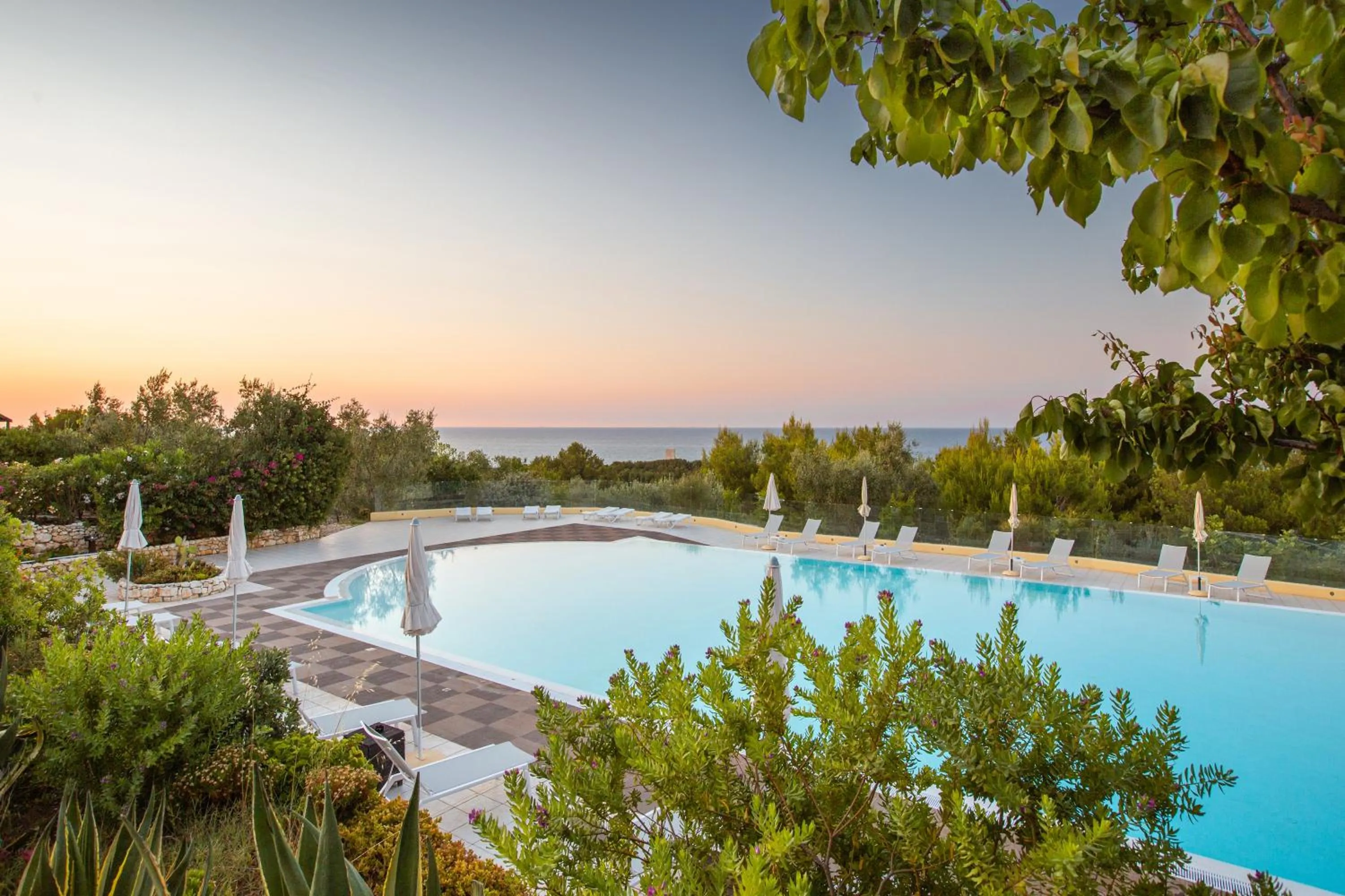 Swimming pool in Residence Gli Stingi