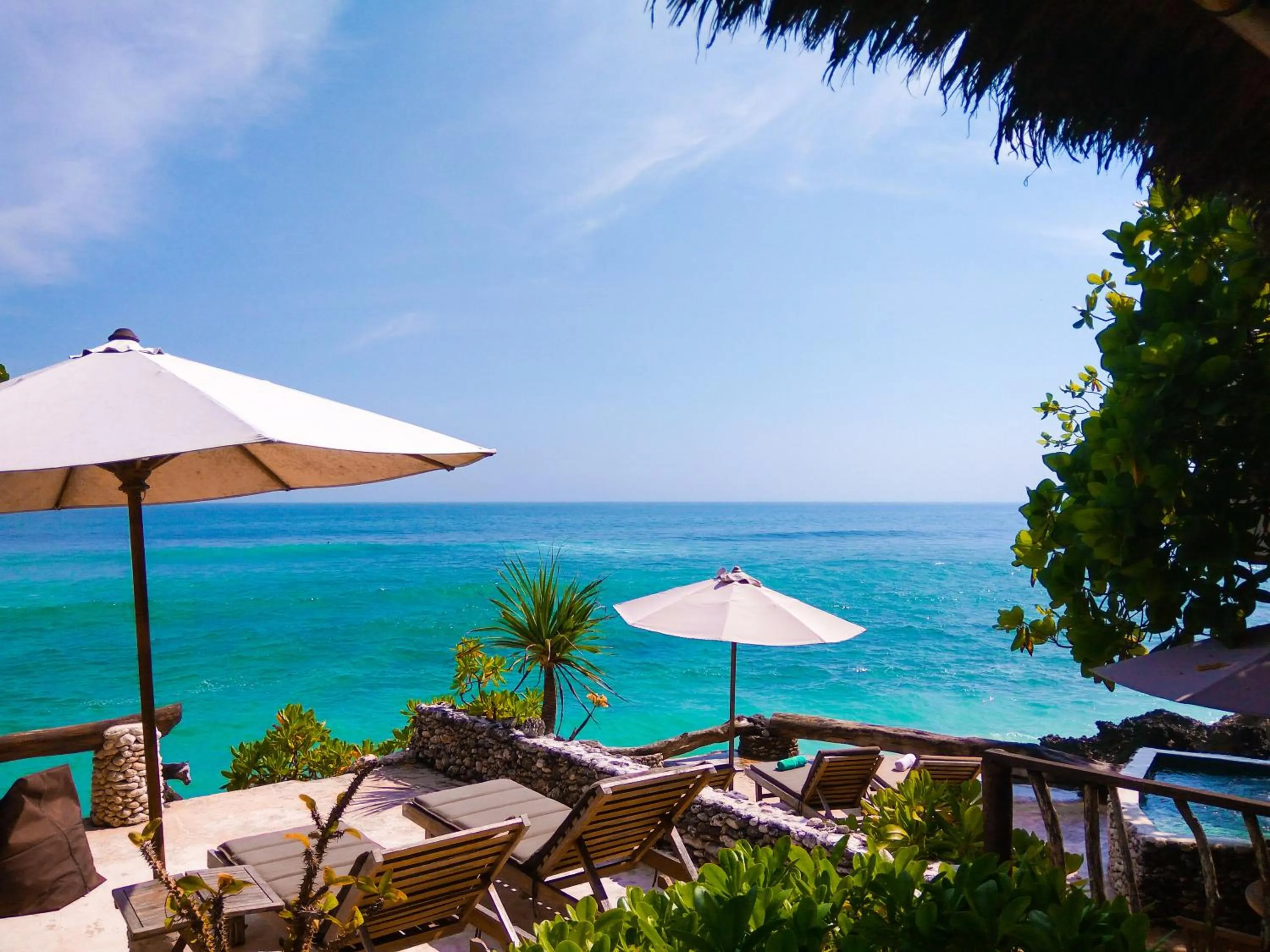 Patio in Rock'n Reef