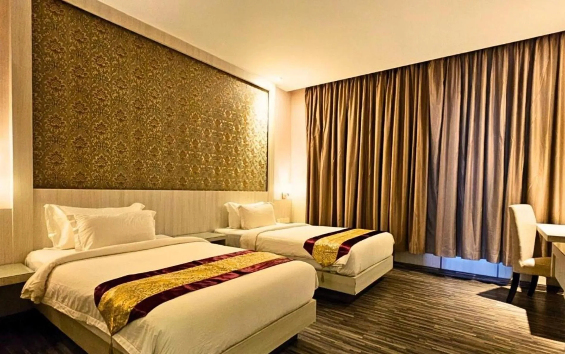 Bed in Alltrue Sydney Hotel Batam Center