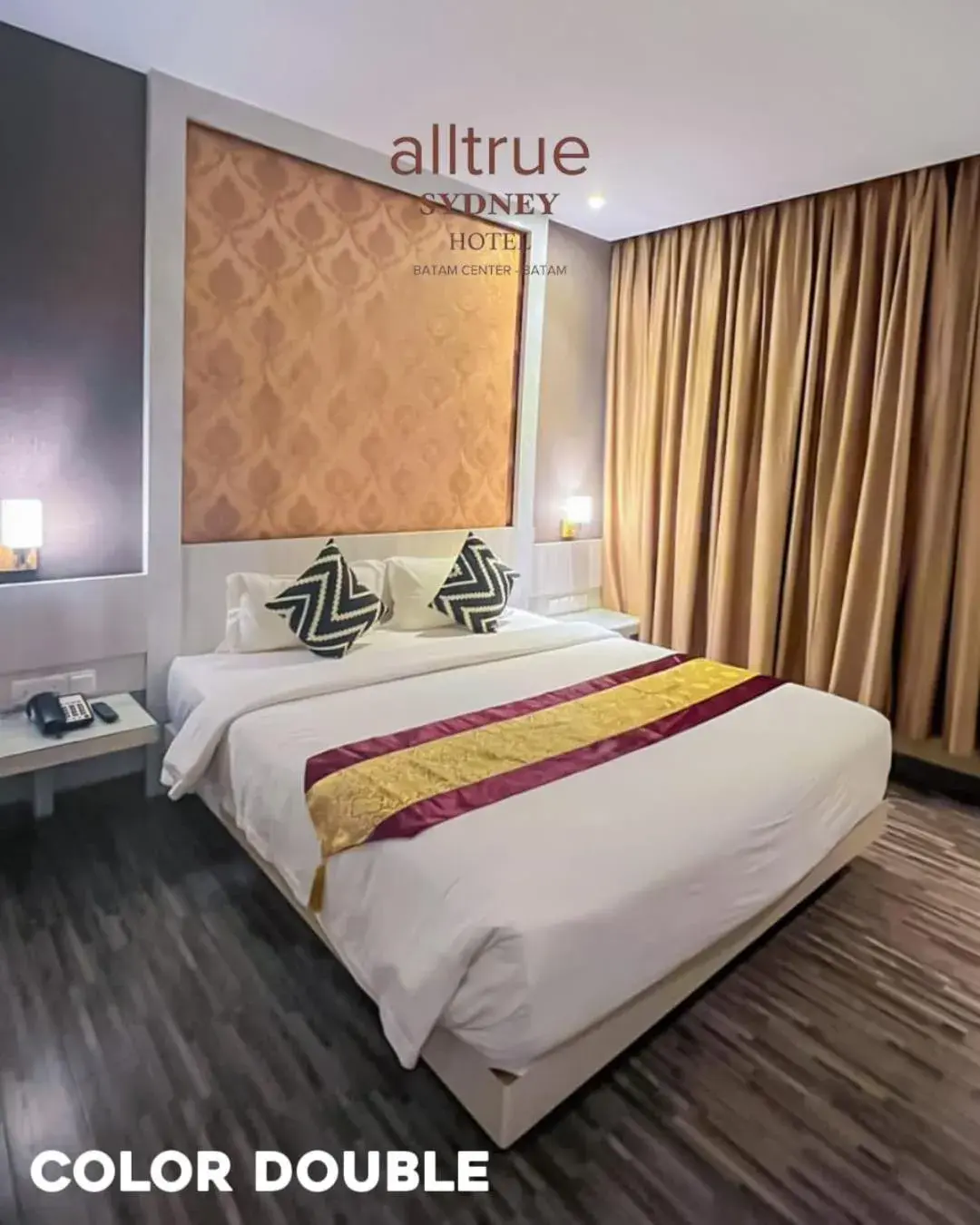 Deluxe Double Room in Alltrue Sydney Hotel Batam Center Deluxe Double Room in Alltrue Sydney Hotel Batam Center