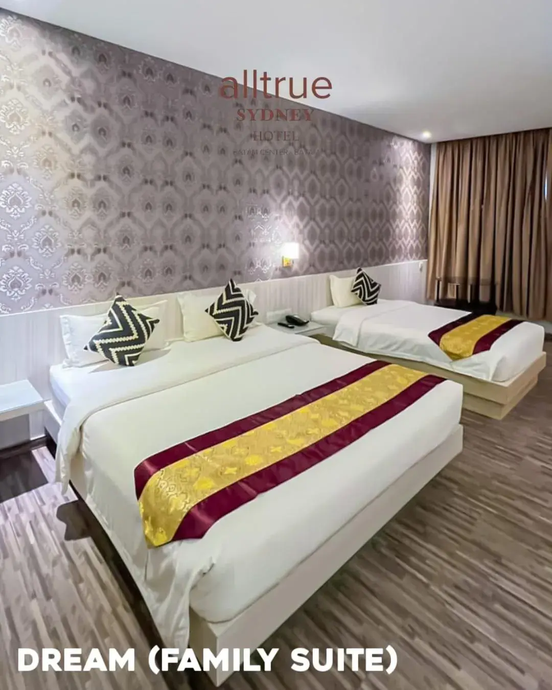 Family Room in Alltrue Sydney Hotel Batam Center Family Room in Alltrue Sydney Hotel Batam Center