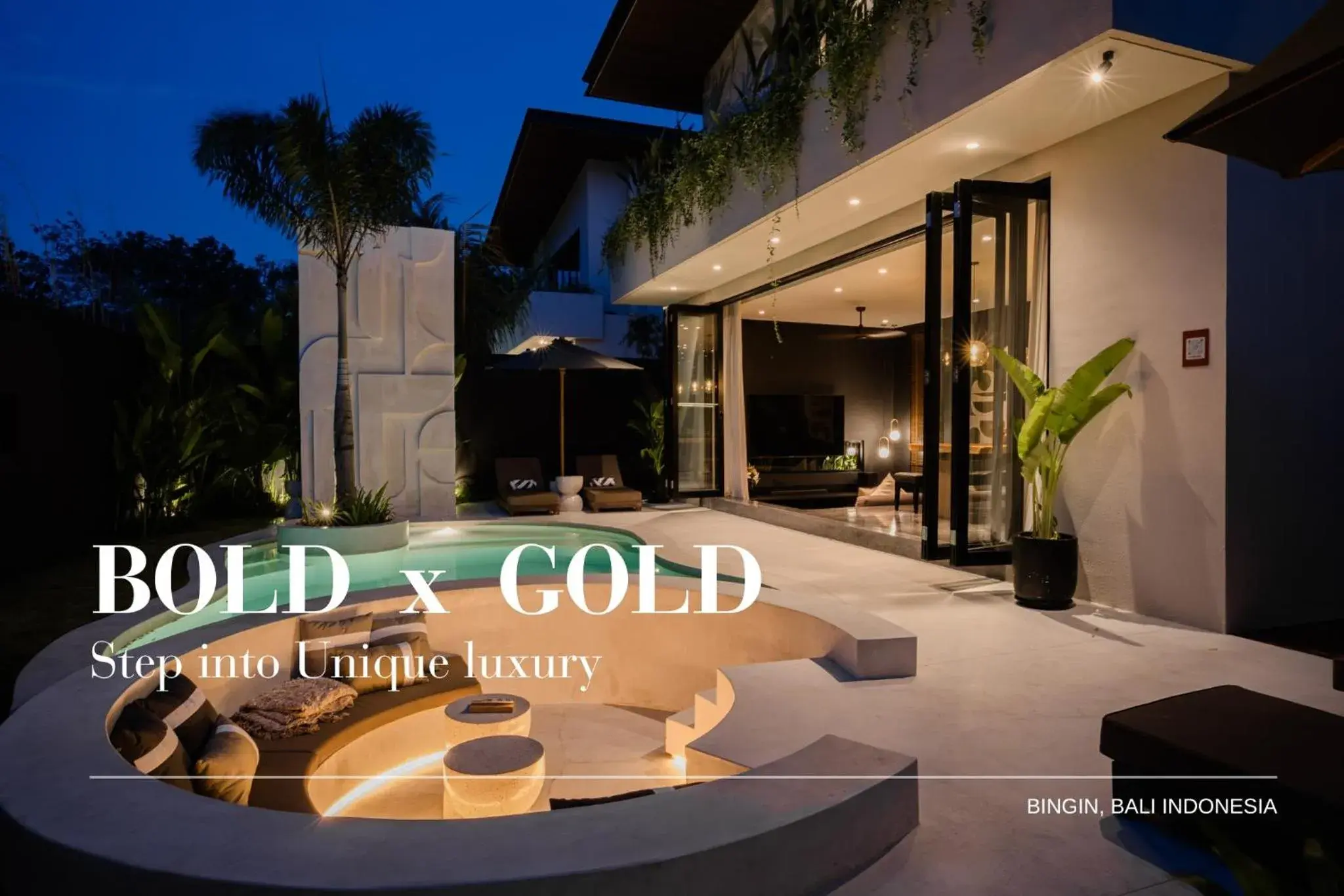 Three-Bedroom Villa in Villa Bōld x Gold At Bōld - Luxury Villas in Bingin Three-Bedroom Villa in Villa Bōld x Gold At Bōld - Luxury Villas in Bingin