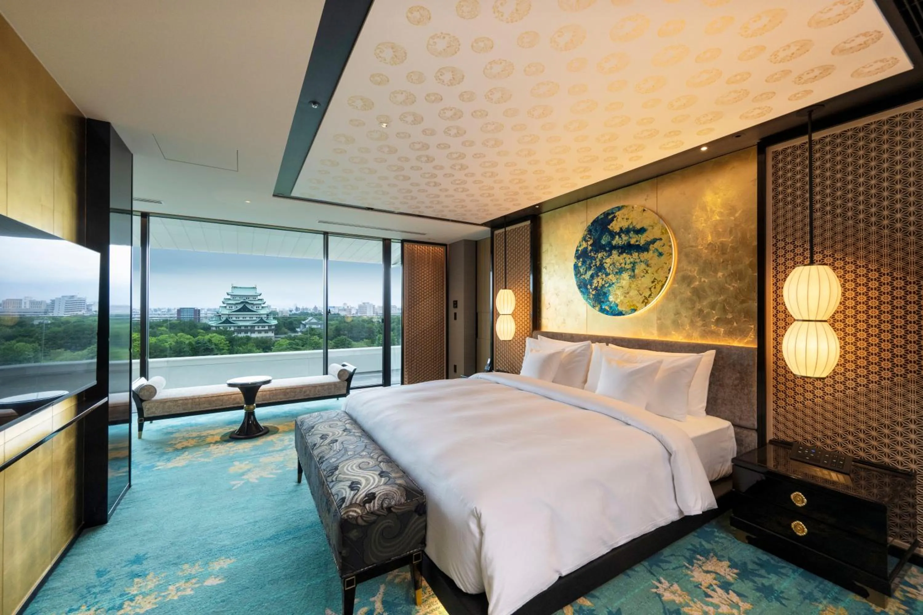 Photo of the whole room, Bed in Espacio Nagoya Castle