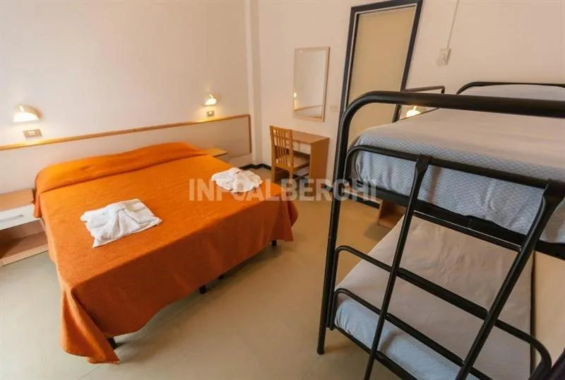 Bed in Hotel Paradiso