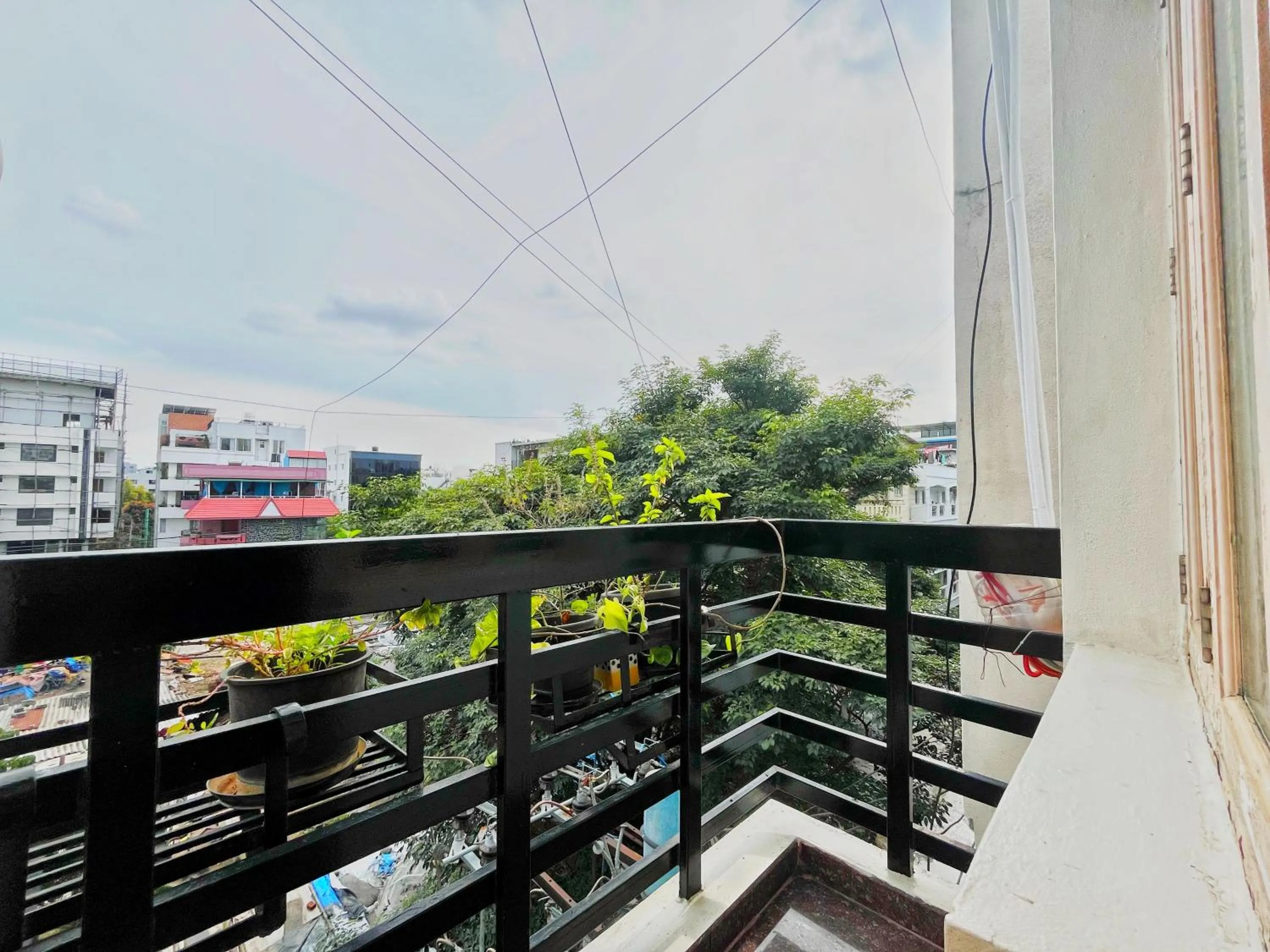 Balcony/Terrace in Mystic Felicity Inn