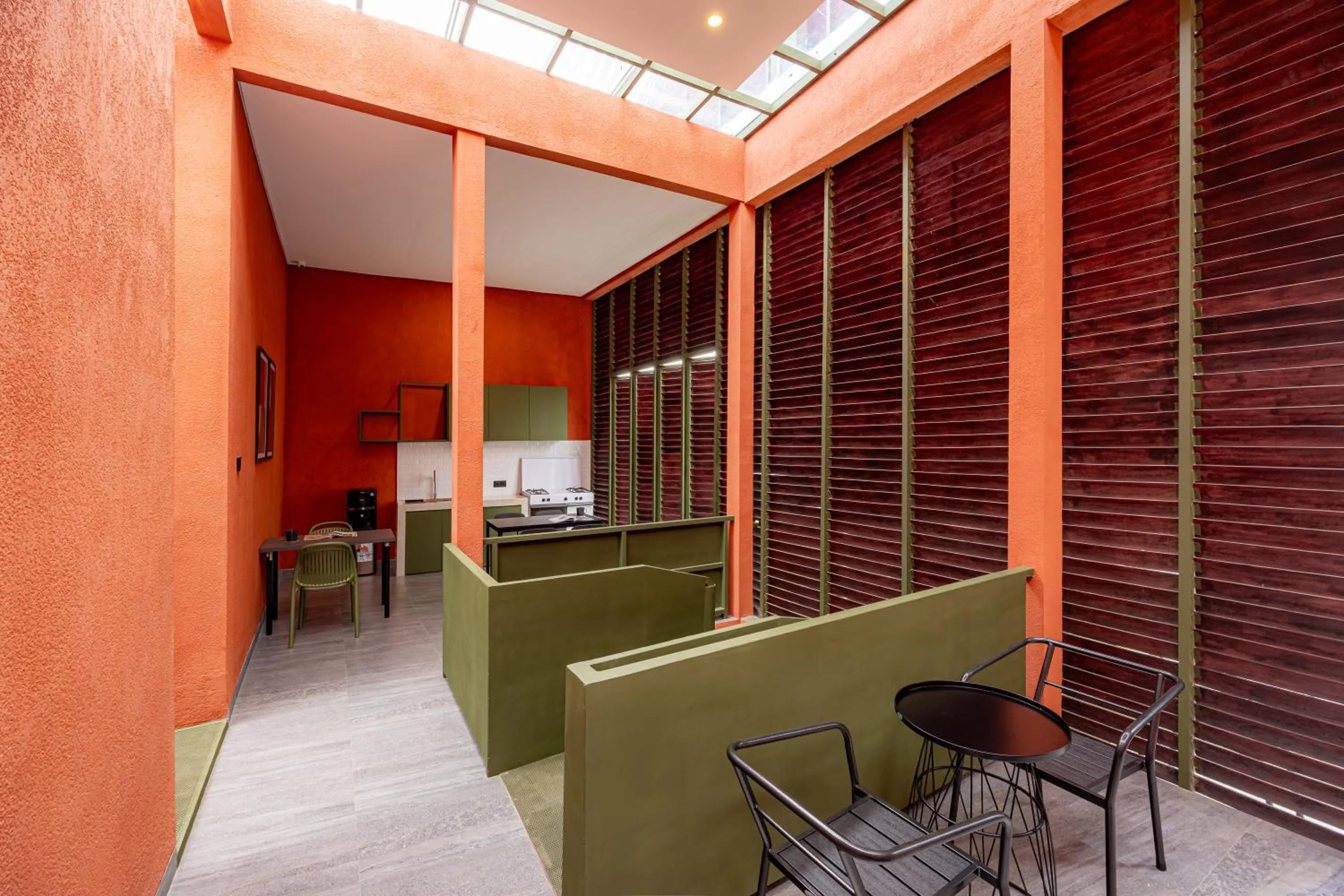 Seating area in Cove The Cave