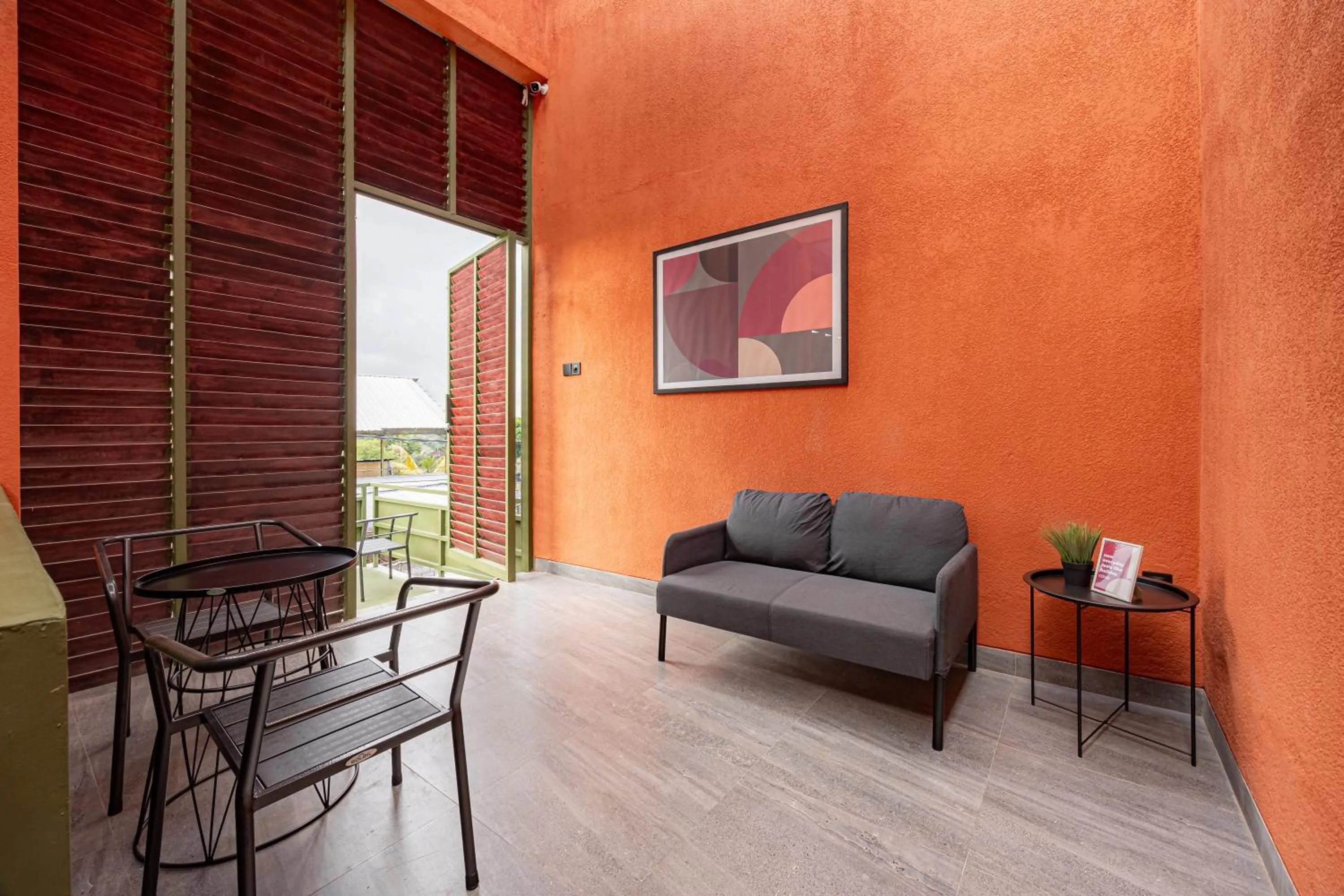 Seating area in Cove The Cave