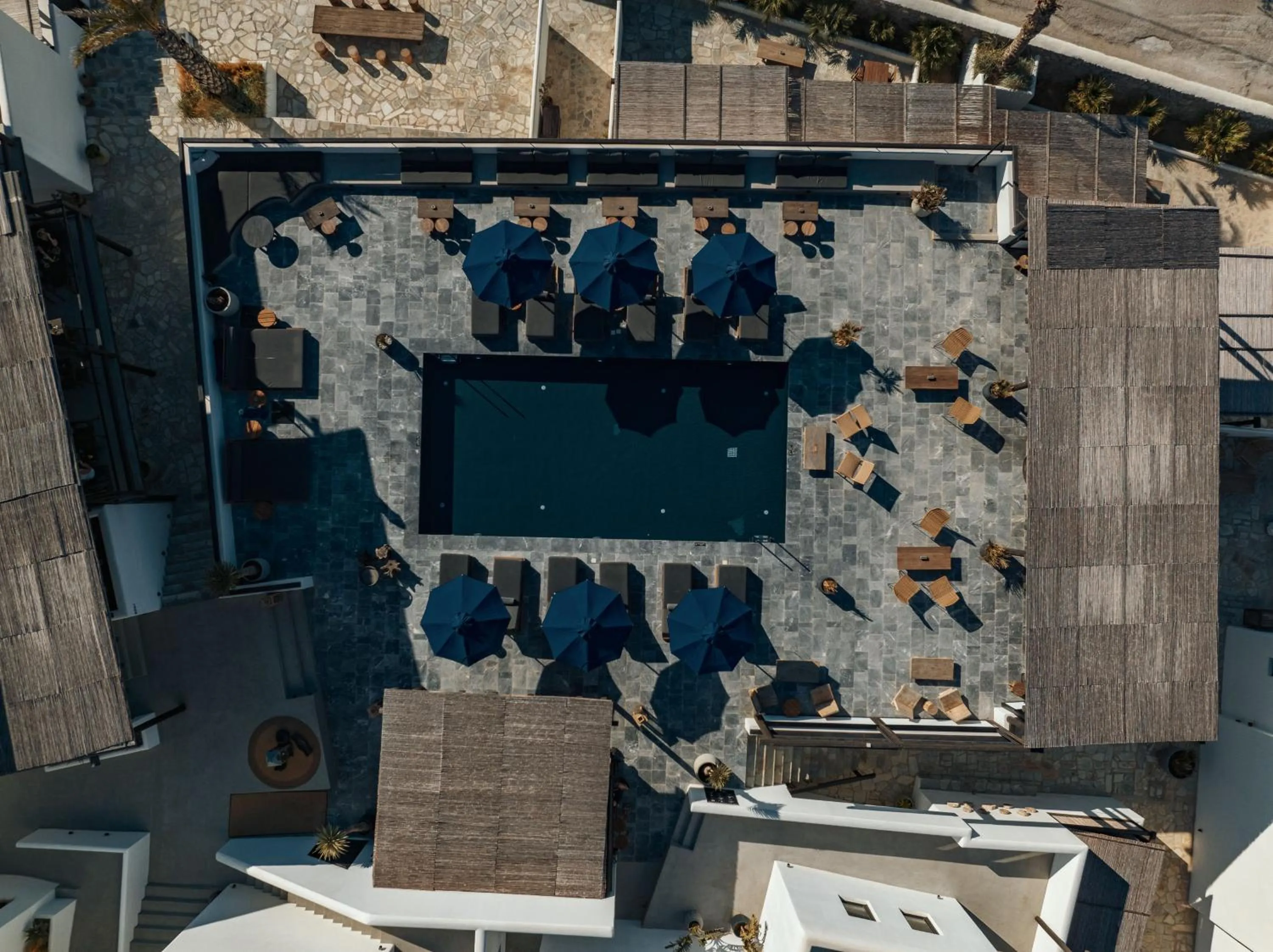 Swimming pool in ananea Mykonos - Adults Only