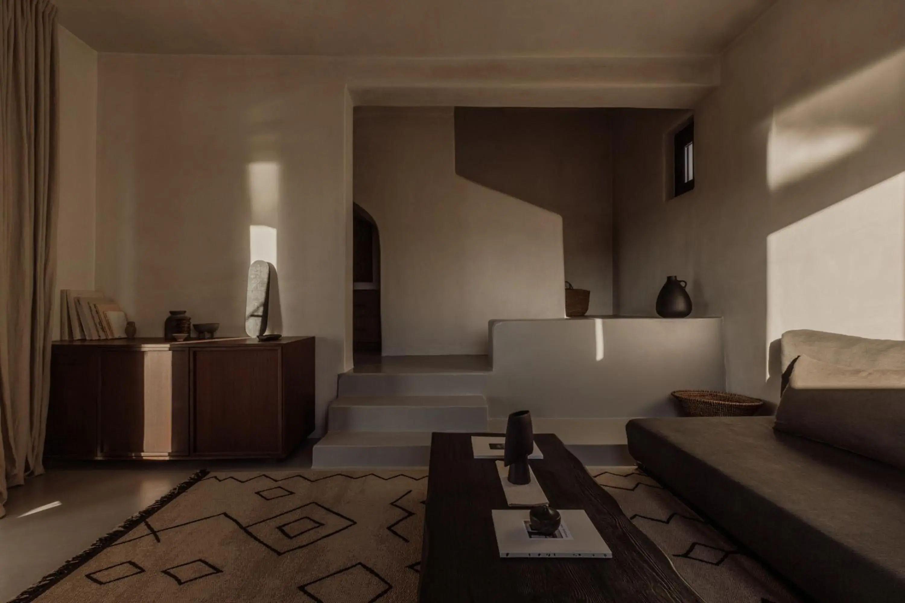 Living room in ananea Mykonos - Adults Only Living room in ananea Mykonos - Adults Only